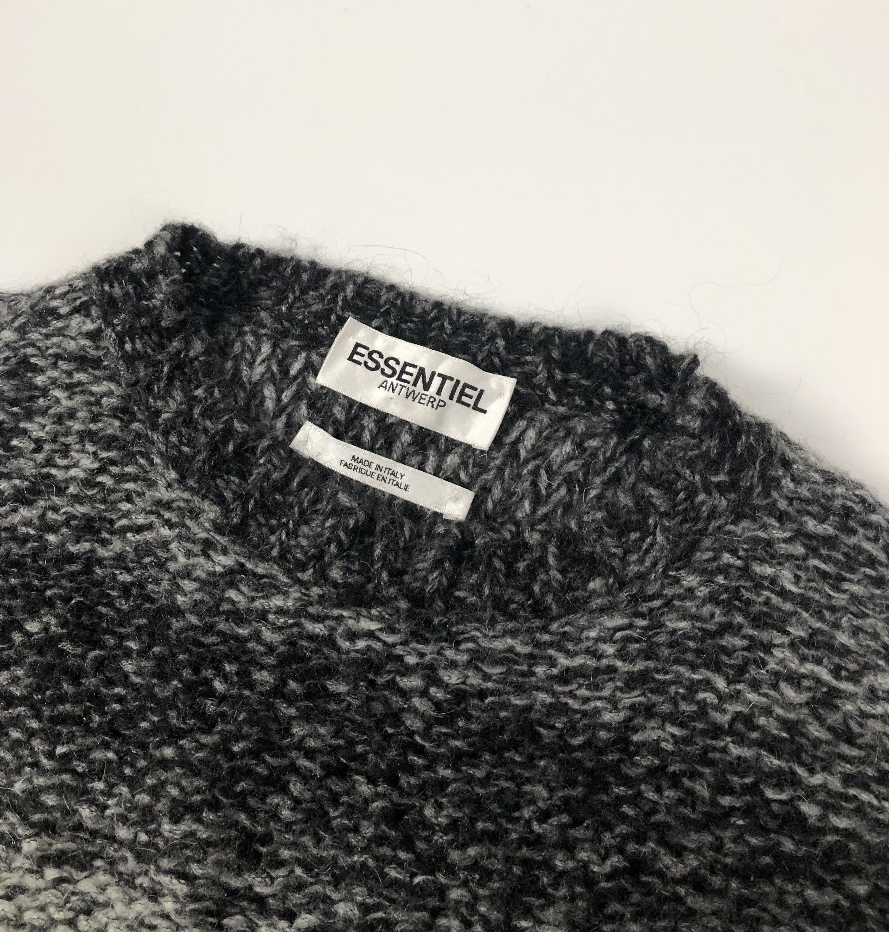 Essentiel Antwerp Essentiel Antwerp Crewneck Mohair Sweater Size L / US 10 / IT 46 - 3 Thumbnail