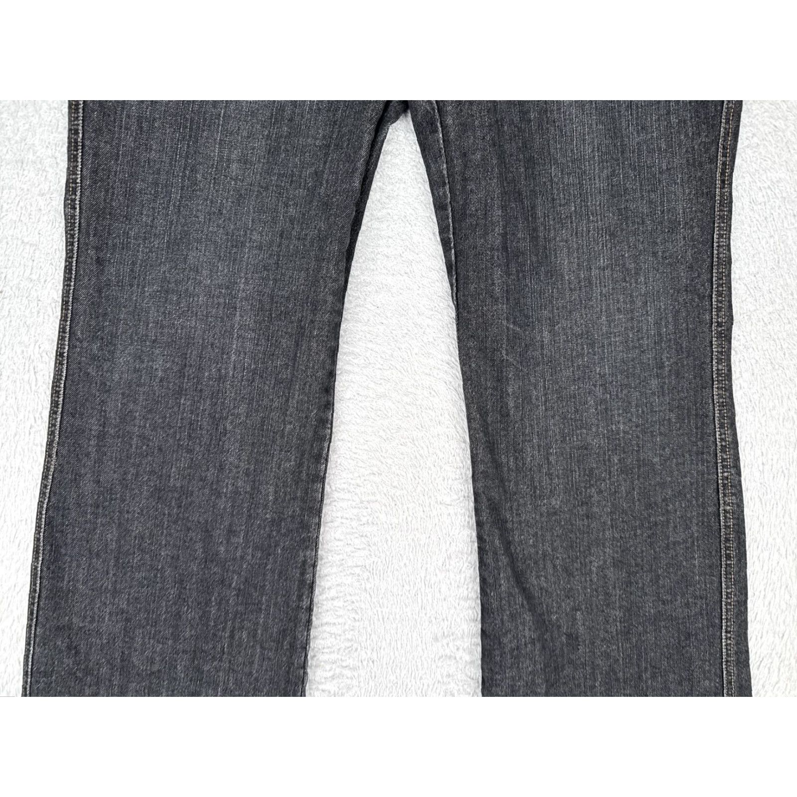Gap GAP Jeans Womens 16 Dark Wash Low Rise Boot Cut Stretch Denim Double Button Zip Fly Pockets 5-Pocket Design Womens Size 38" / US 16 / IT 52 - 3 Thumbnail