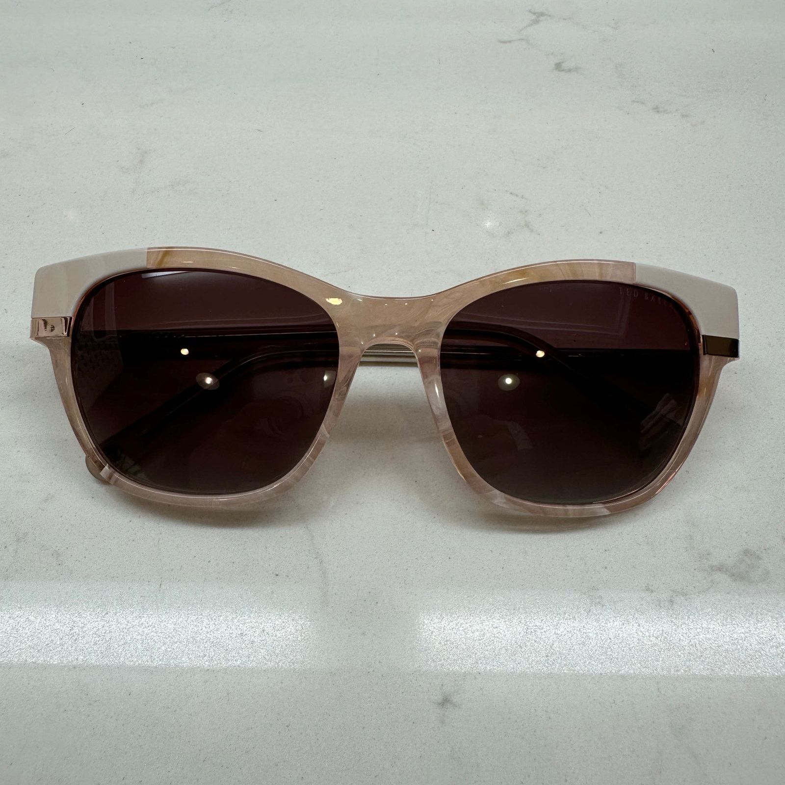 Ted Baker Ted Baker Sunglasses TWS219 BLS 55 18 Champagne Pink Size ONE SIZE - 4 Thumbnail