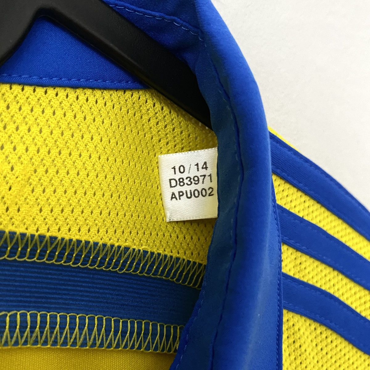 Adidas 2014 2016 GAME ISSUE Ukraine Yarmolenko Adidas Soccer Jersey Size US M / EU 48-50 / 2 - 8 Thumbnail