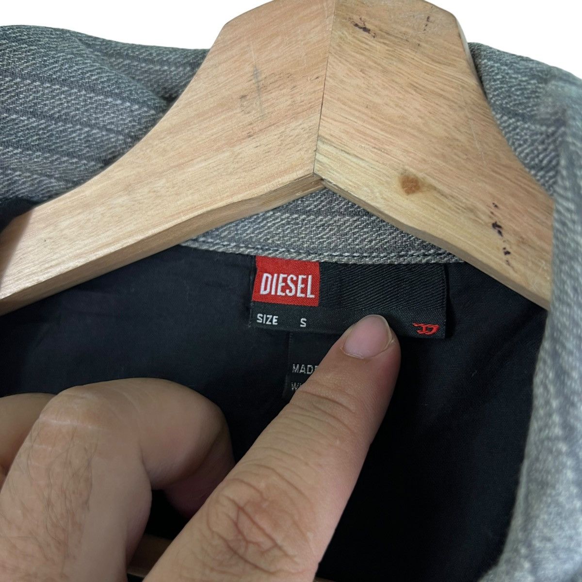 Diesel 🔥VINTAGE BIKER JACKET ZIPPER DIESEL JAPAN Size US S / EU 44-46 / 1 - 12 Thumbnail