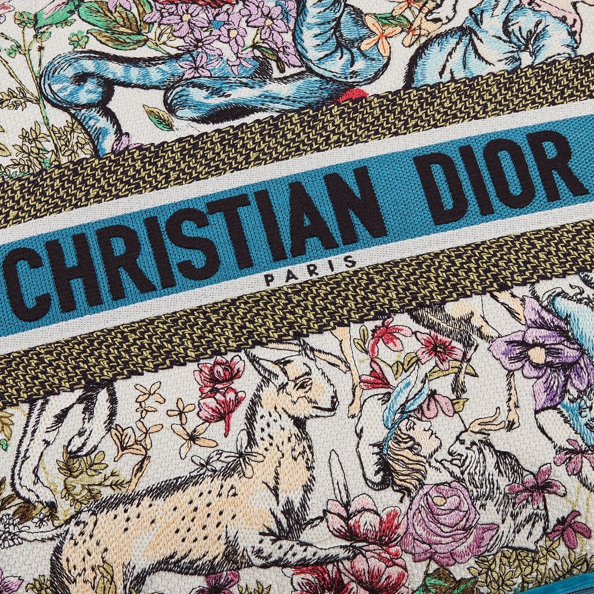 Dior o1bcso1str0125 Pillow in White & Multicolor Size ONE SIZE - 3 Thumbnail