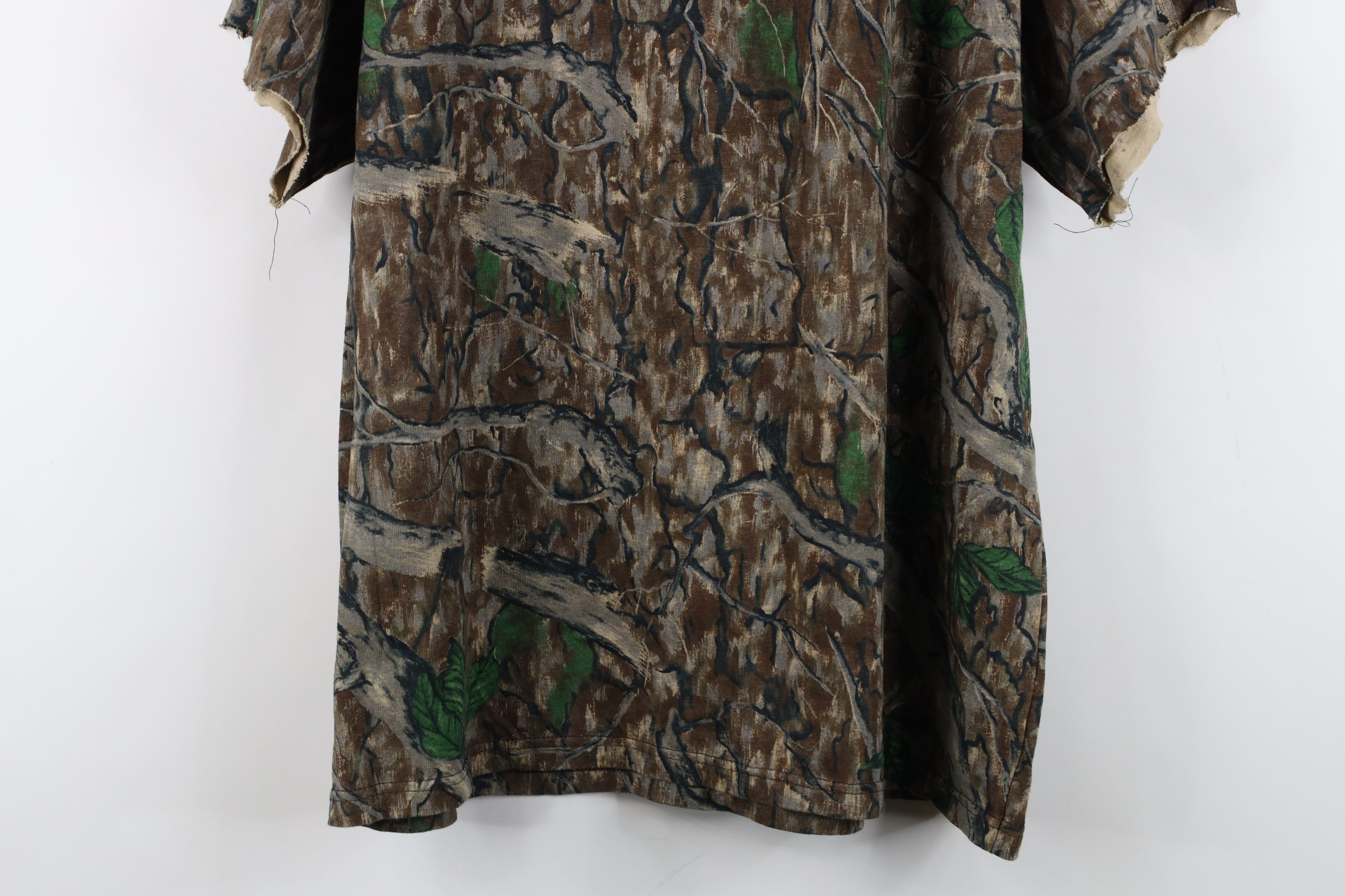 Vintage Vintage 90s Streetwear Camouflage Pocket T-Shirt Cotton USA Size US L / EU 52-54 / 3 - 13 Thumbnail