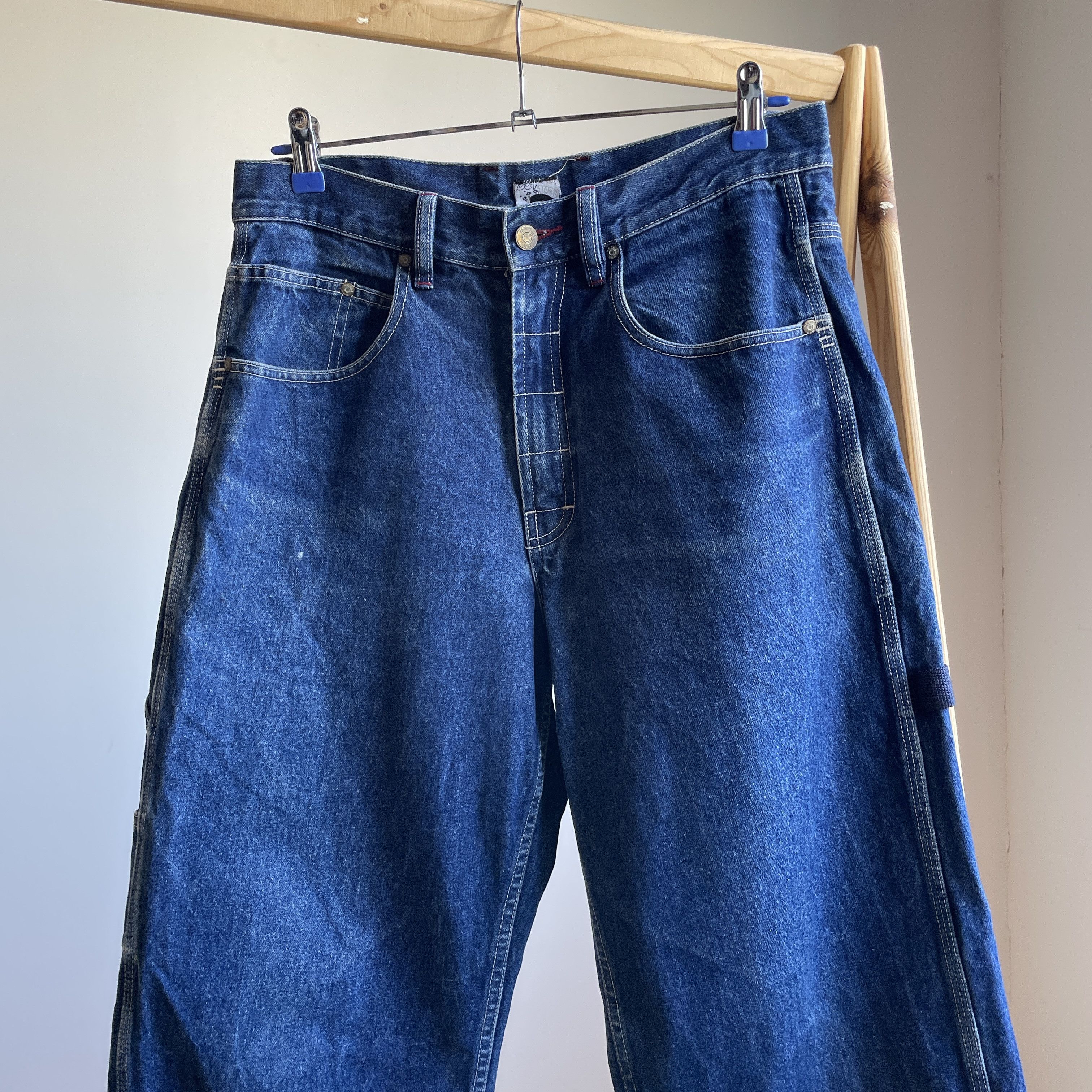Mecca Mecca Vintage Y2K Stanley 101 Carpenter Baggy Denim Size US 32 / EU 48 - 3 Thumbnail