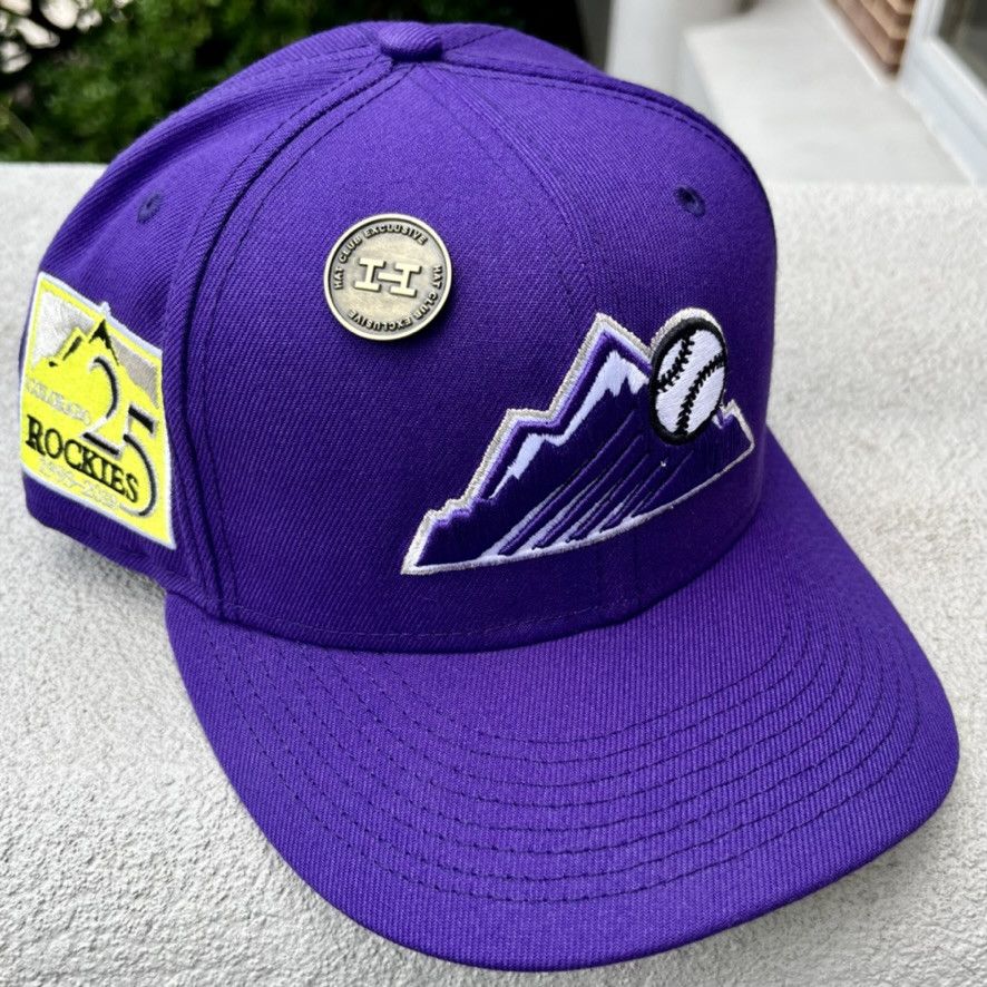 Hat Club Colorado Rockies 25 Patch 59FIFTY Hat Club 7 1/4 Size ONE SIZE - 1 Thumbnail