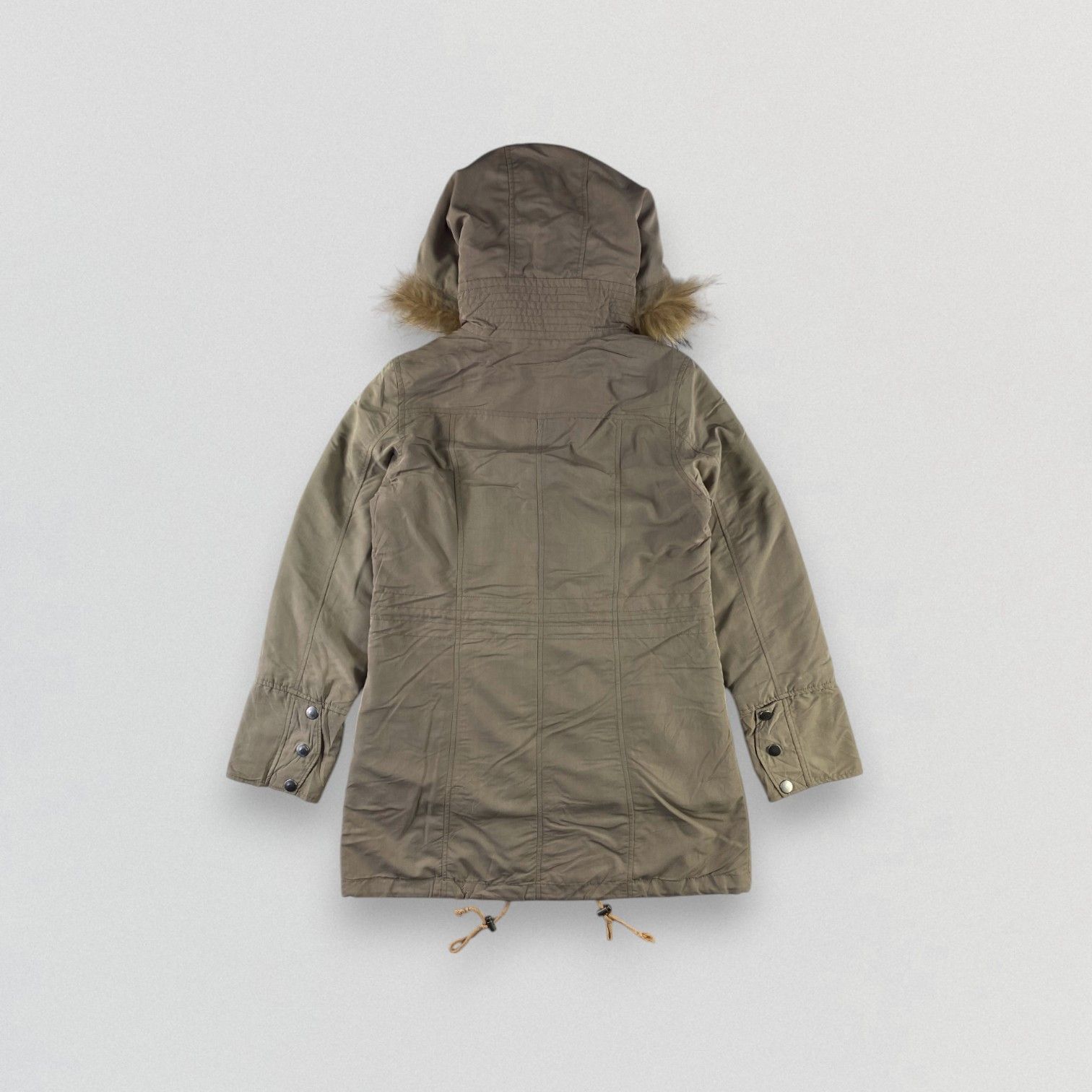 Japanese Brand Japanese Brand C.D.S Jacket Faux Fur Hooded Parka Jacket Size US S / EU 44-46 / 1 - 3 Thumbnail