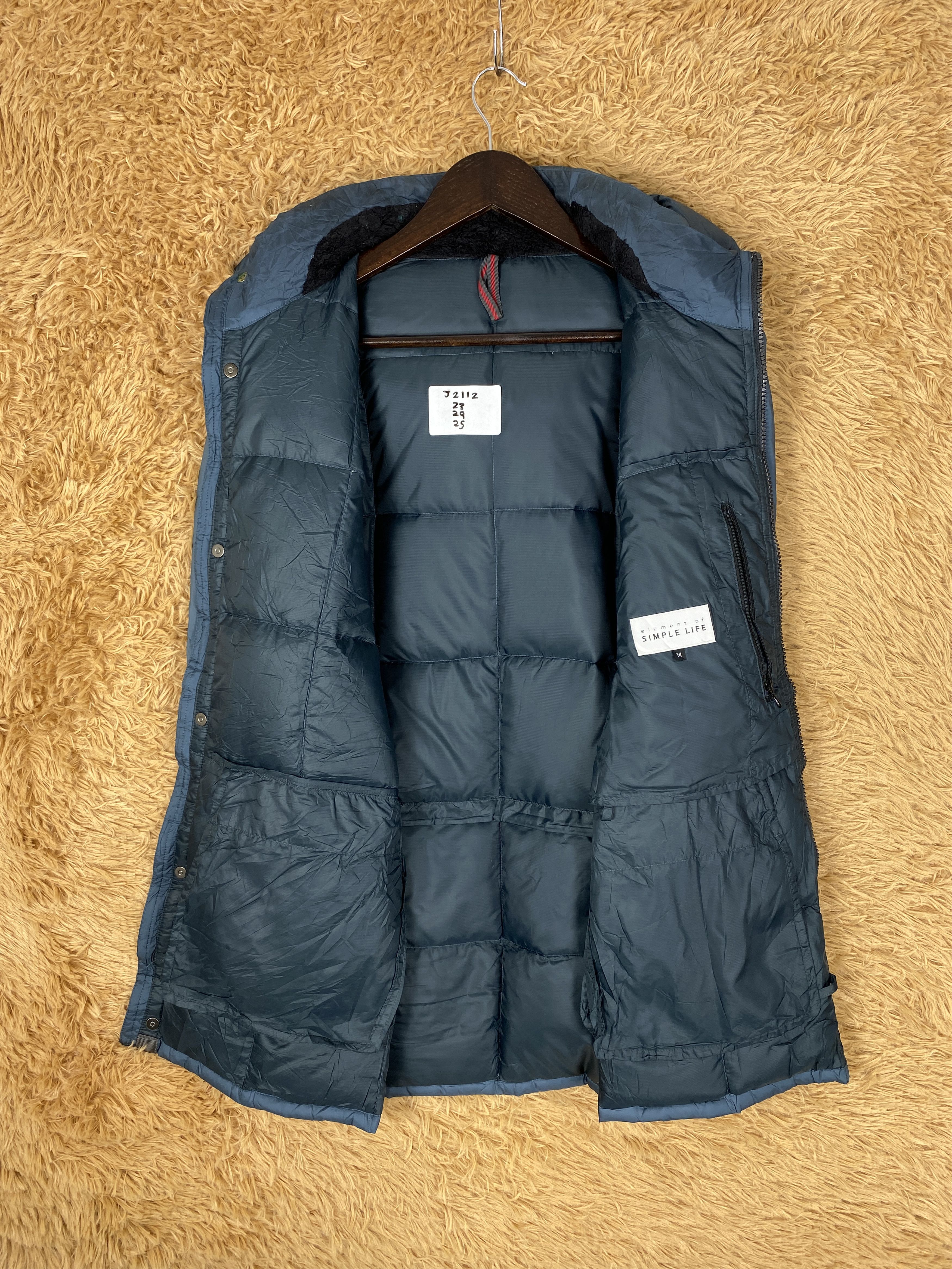 Japanese Brand Vintage Simple Life Hoodie Puffer Jacket J2112 Size US S / EU 44-46 / 1 - 7 Thumbnail
