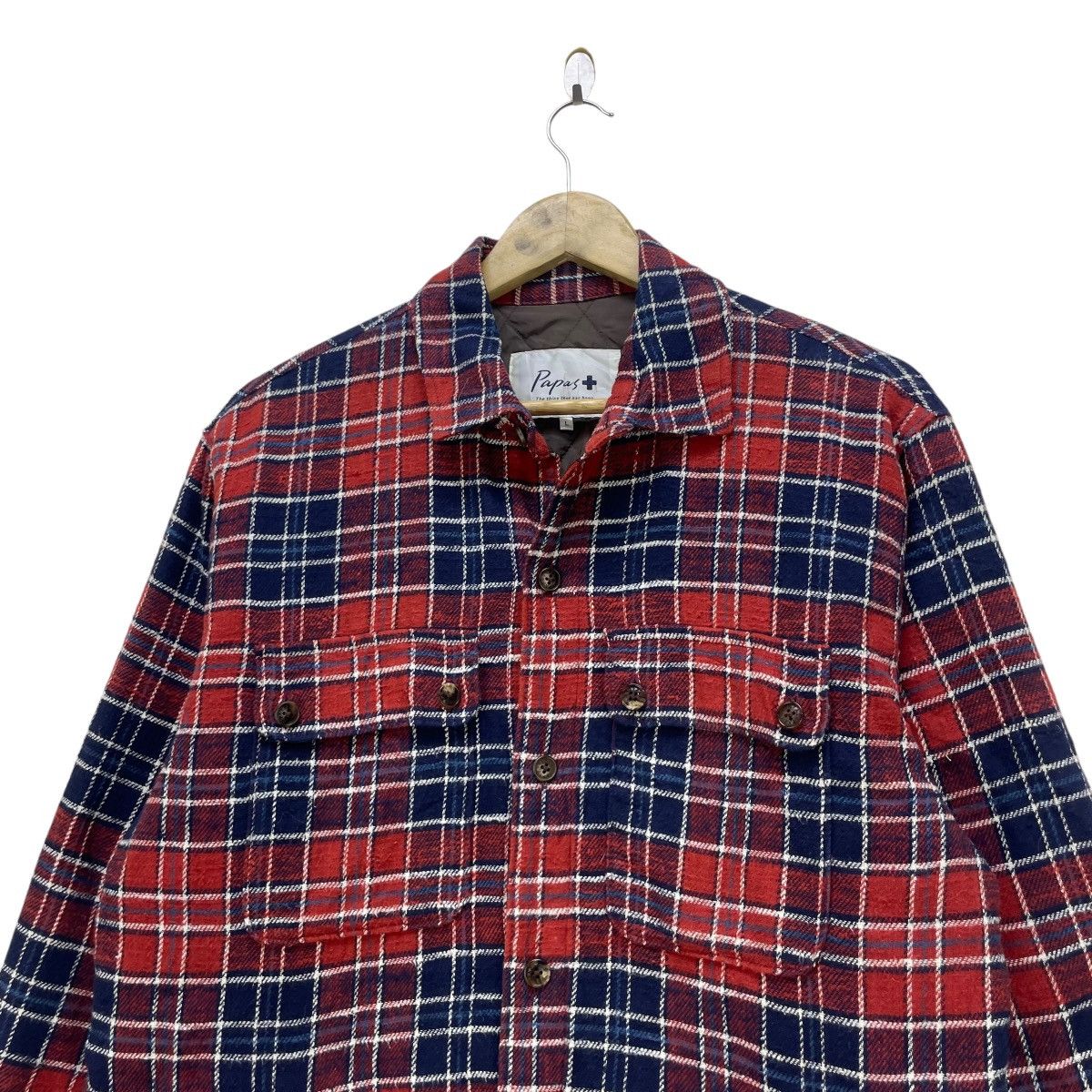 Flannel 💥Papas Small Checked Flannel Jacket Size US M / EU 48-50 / 2 - 3 Thumbnail