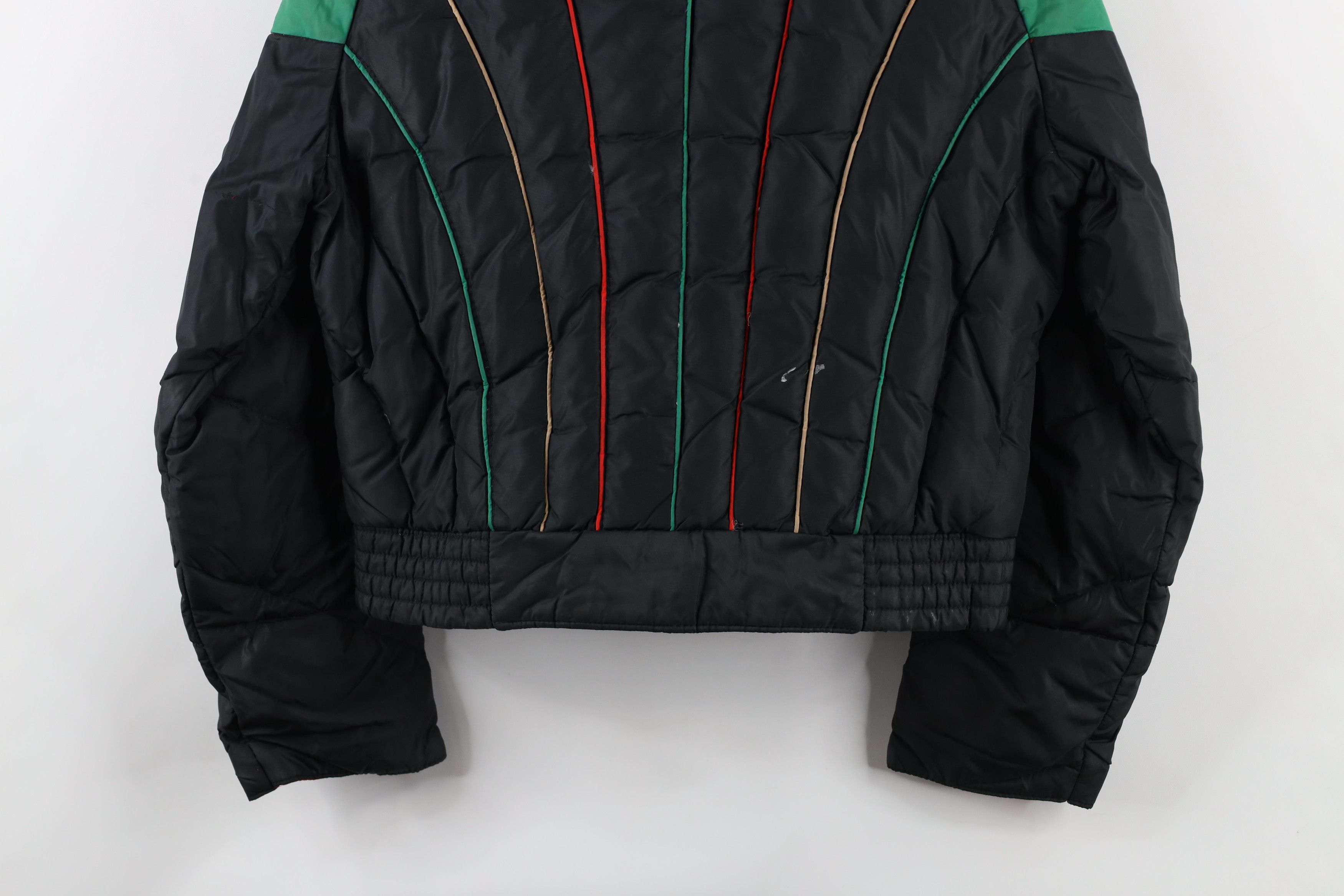Vintage Vintage 60s 70s Streetwear Striped Duck Down Puffer Jacket Size M / US 6-8 / IT 42-44 - 20 Thumbnail
