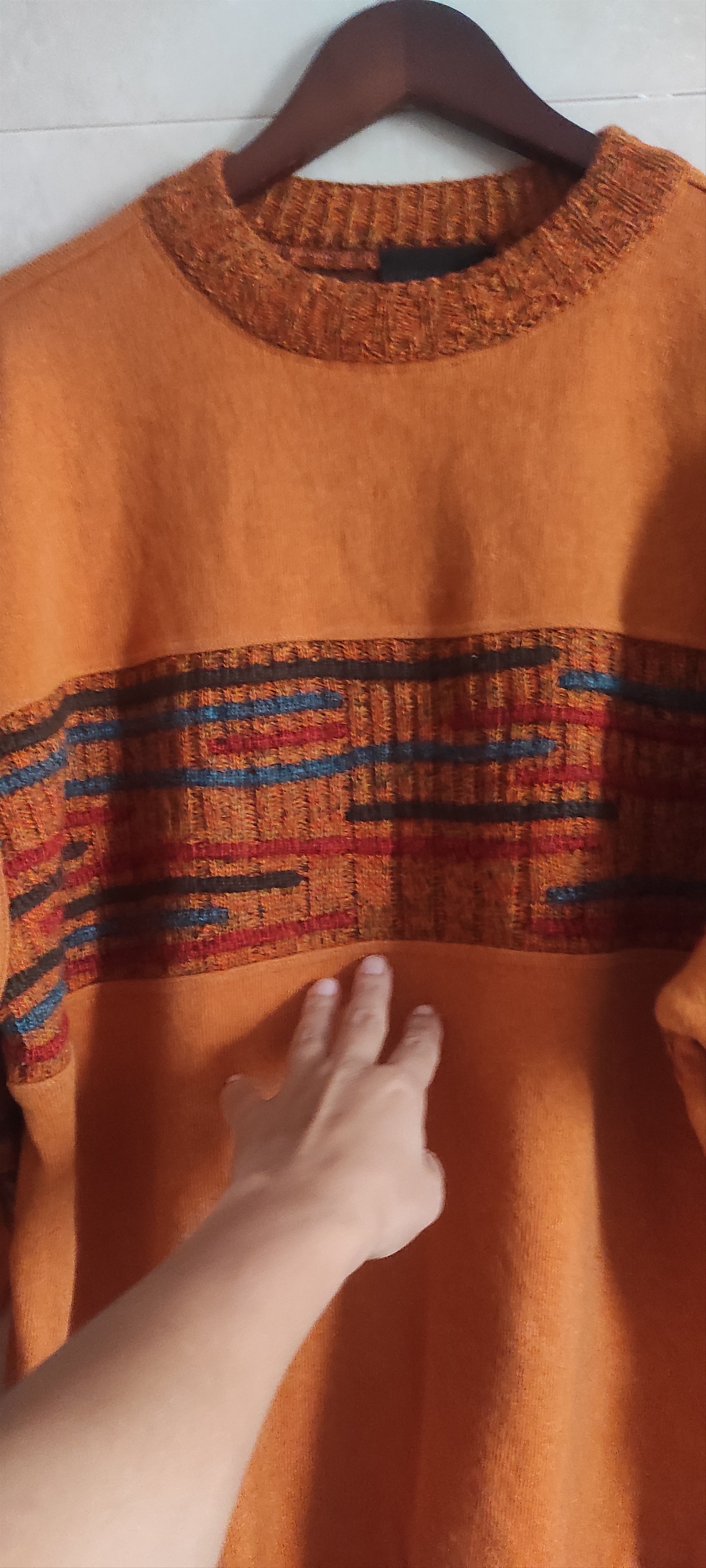 Carlo Colucci Carlo Colucci Sweater Multicolor Striped Knit Pullover 90s Size US XL / EU 56 / 4 - 15 Thumbnail