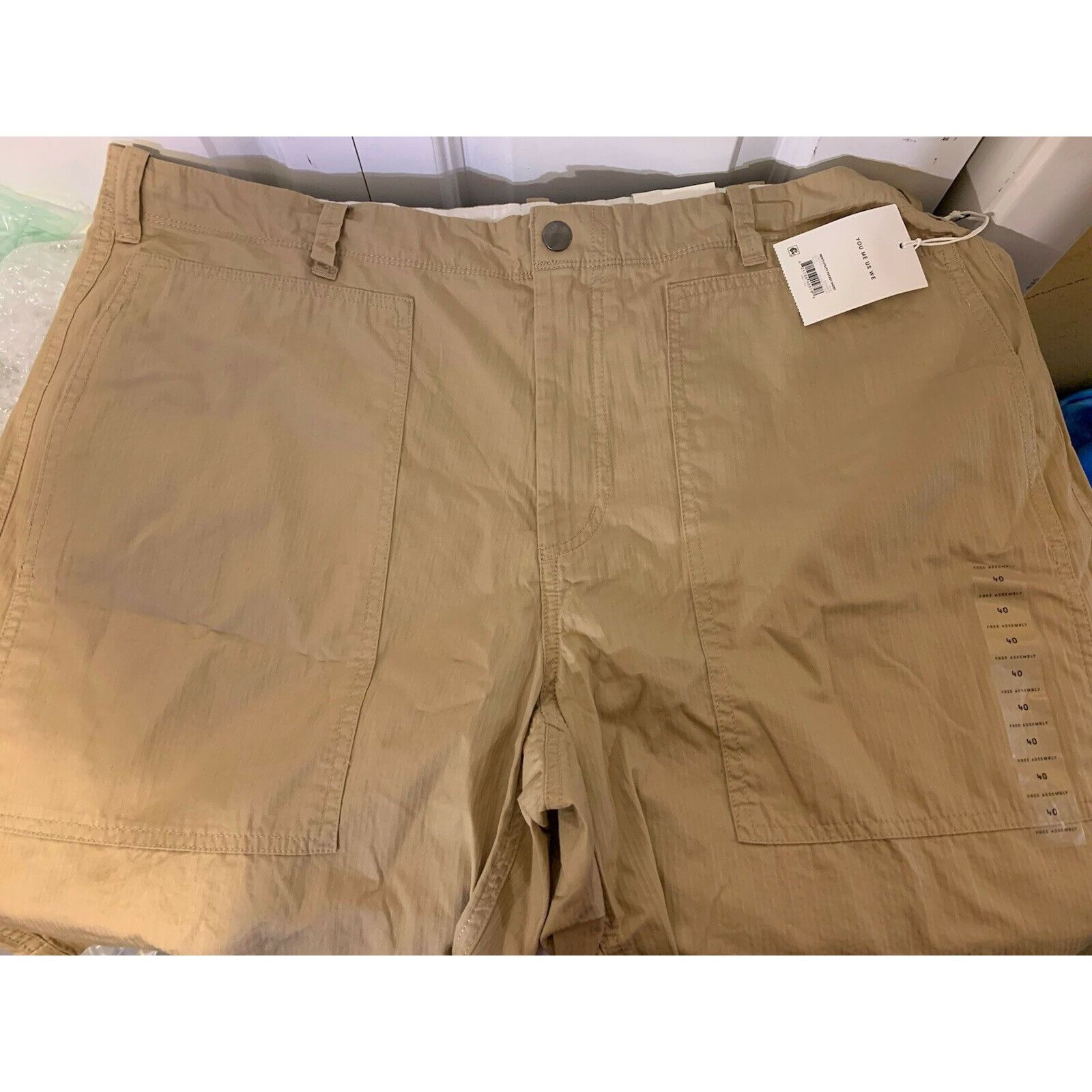 Other New Free Assembly utility pocket shorts Men’s Sz 40 brown Or Size US 40 / EU 56 - 1 Thumbnail