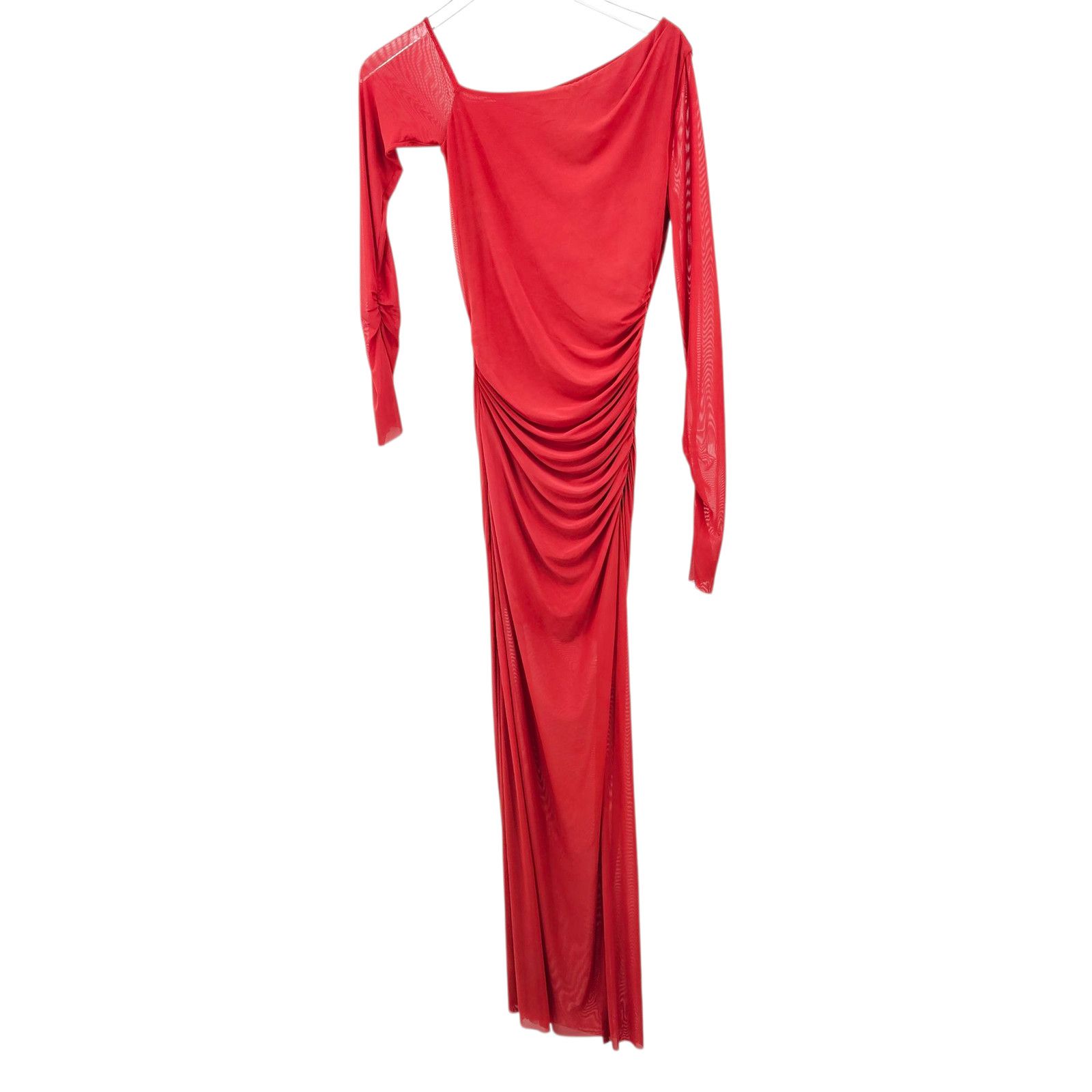 BEC + BRIDGE Bec + Bridge Fae Asym Long Sleeve Dress Rouge Red US 4 Size S / US 4 / IT 40 - 6 Thumbnail