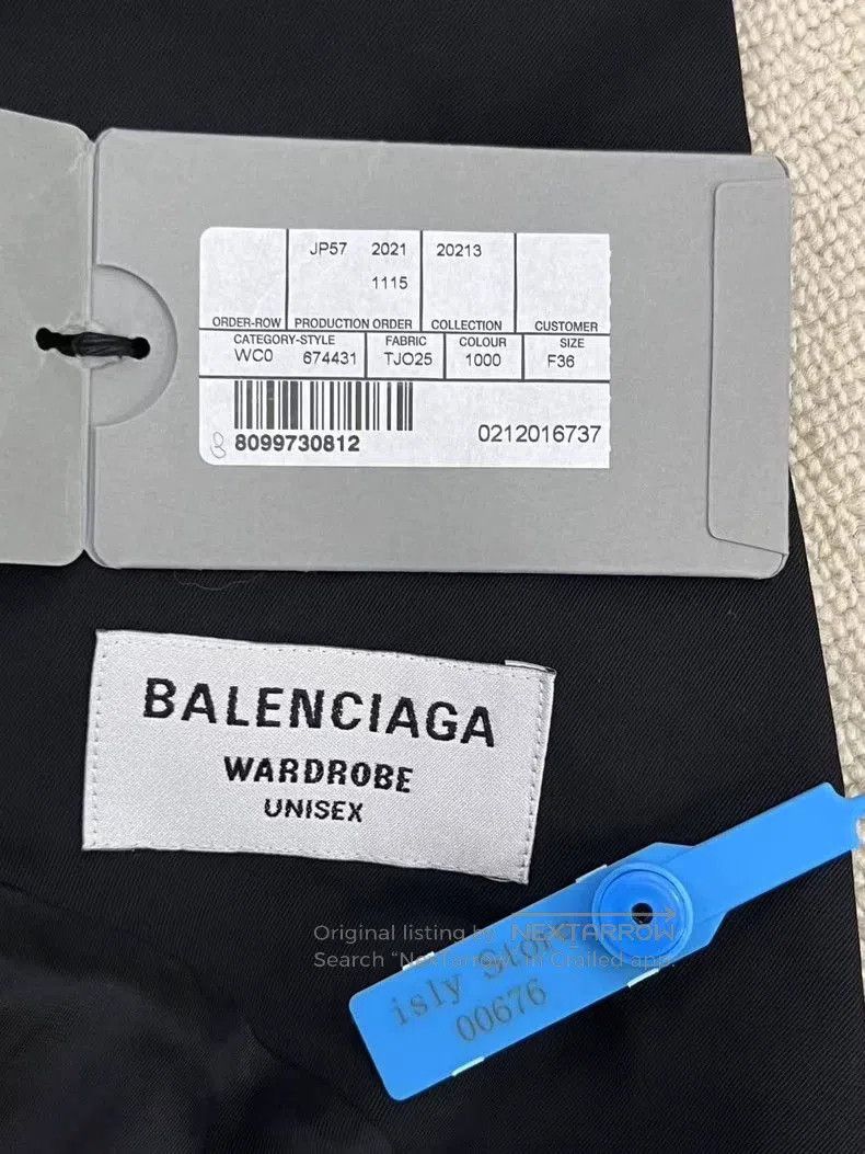 Balenciaga Balenciaga 22FW Washed Suit Jacket. Size US XXS / EU 40 - 4 Thumbnail