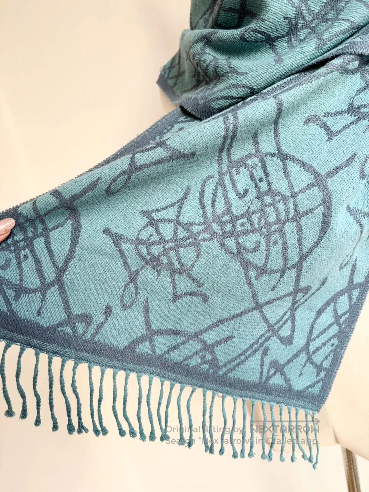 Vivienne Westwood Vivienne Westwood Vintage Blue Print Scarf. Size ONE SIZE - 7 Thumbnail