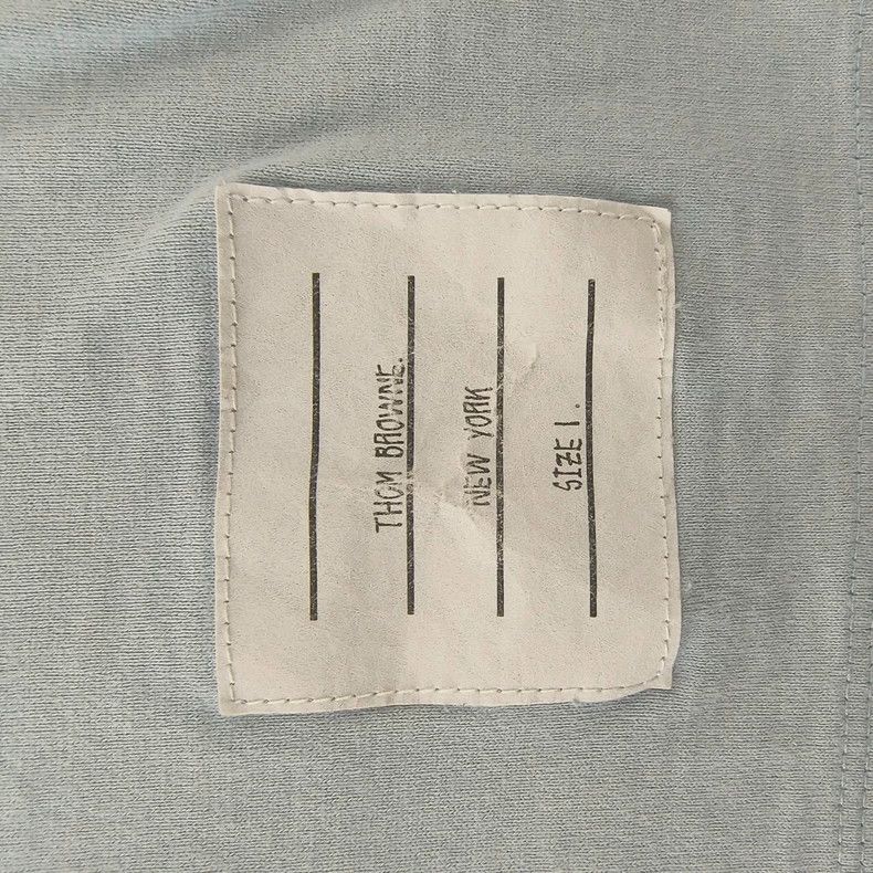 Thom Browne Thom Browne Light blue POLO shirt Size US S / EU 44-46 / 1 - 4 Thumbnail