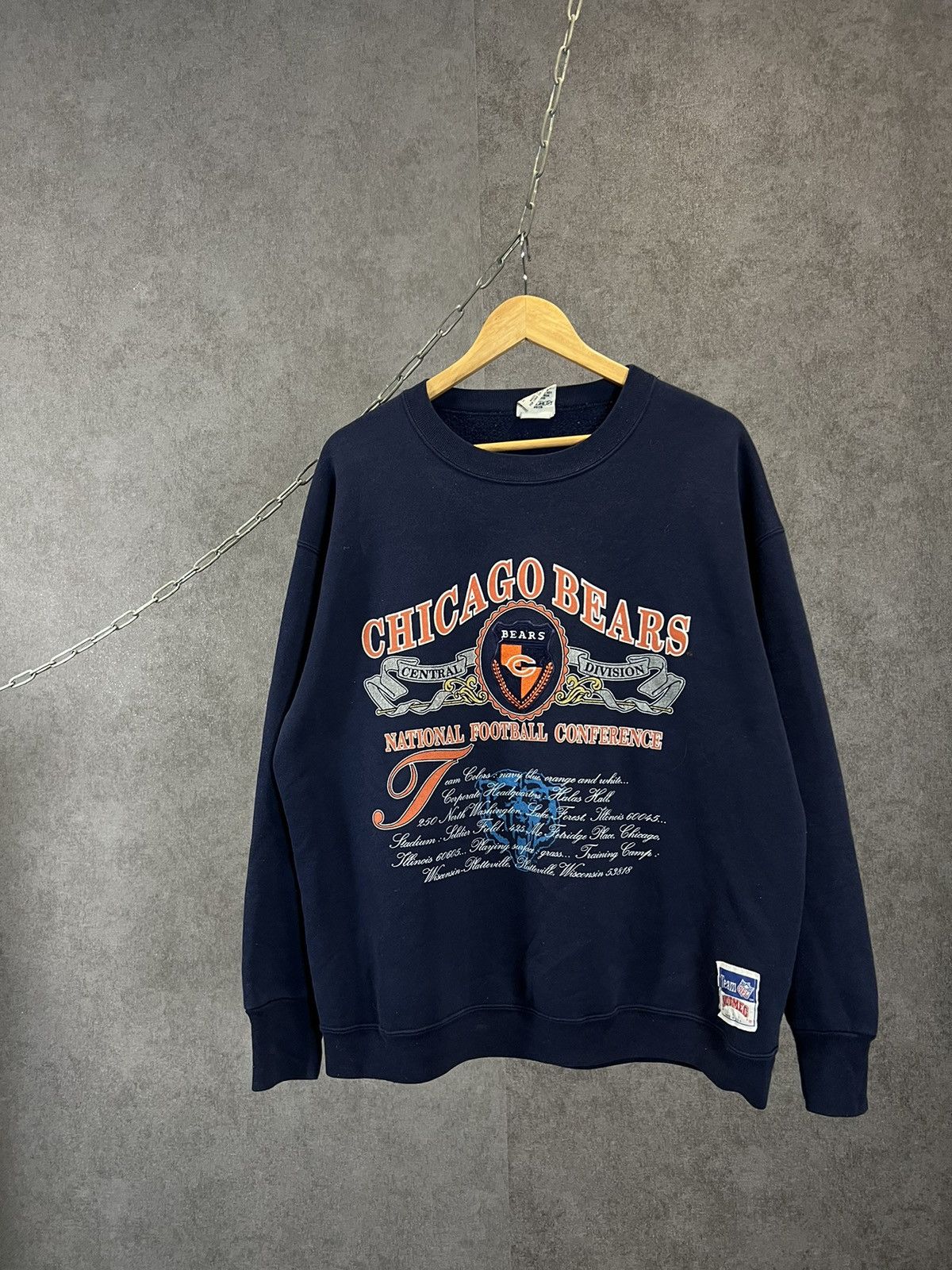 Chicago Bears NFL vintage made in USA sweatshirt