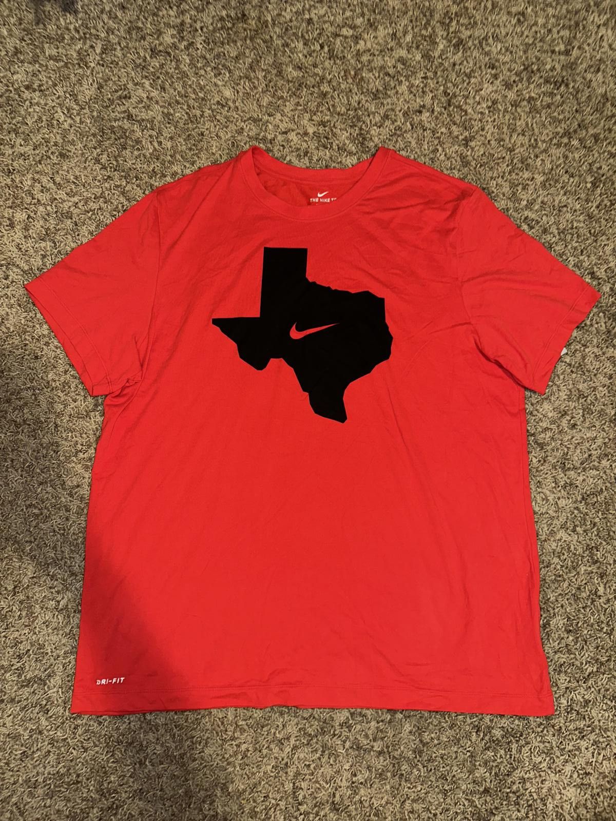 Nike Nike Men’s Dri-Fit Texas State Red T-Shirt Size US XXL / EU 58 / 5 - 1 Thumbnail