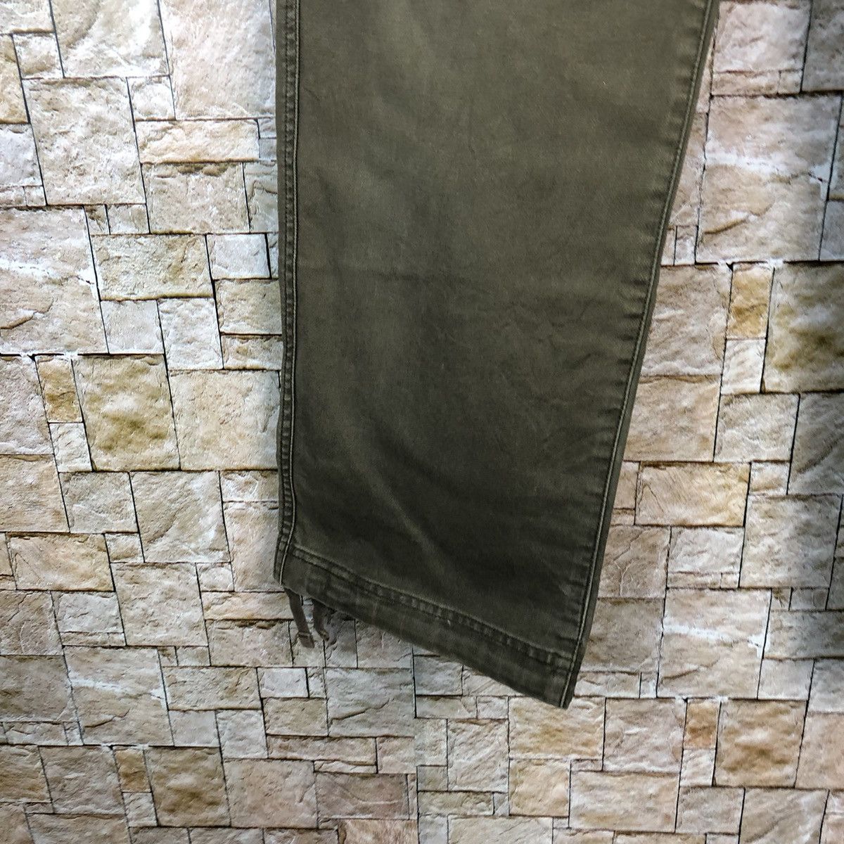 Japanese Brand Town & Country Green Cargo Multipocket Pants #A981 Size US 31 - 8 Thumbnail