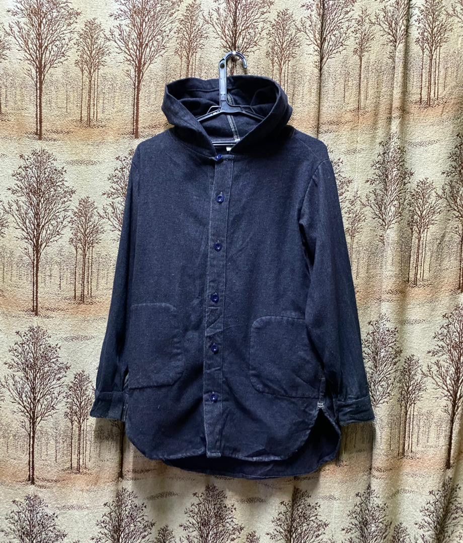 Vintage Vintage Harron Town Store Mix wool Hoodie button Jacket Size US M / EU 48-50 / 2 - 2 Thumbnail