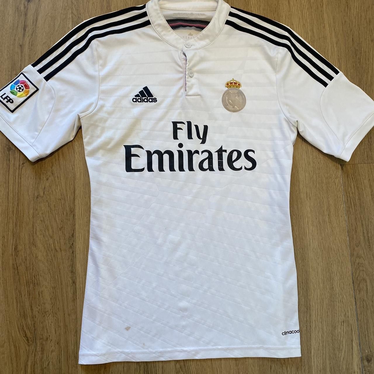 Adidas 2014-15 Real Madrid Home Football Shirt Size US S / EU 44-46 / 1 - 1 Thumbnail