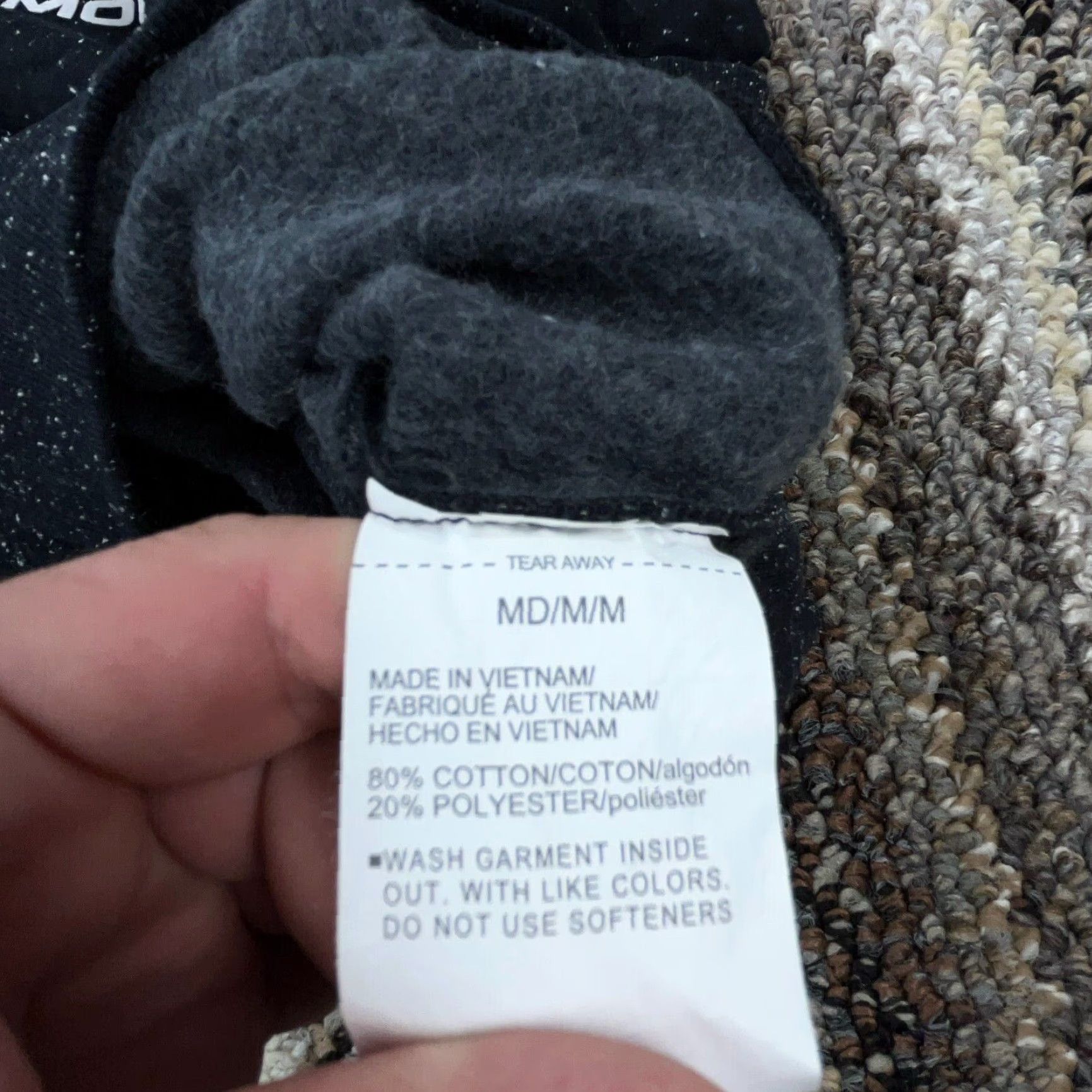Under Armour Under Armour Hoodie Men Medium Black White Sweatshirt Sweater Spotted Big Logo Size US M / EU 48-50 / 2 - 7 Thumbnail