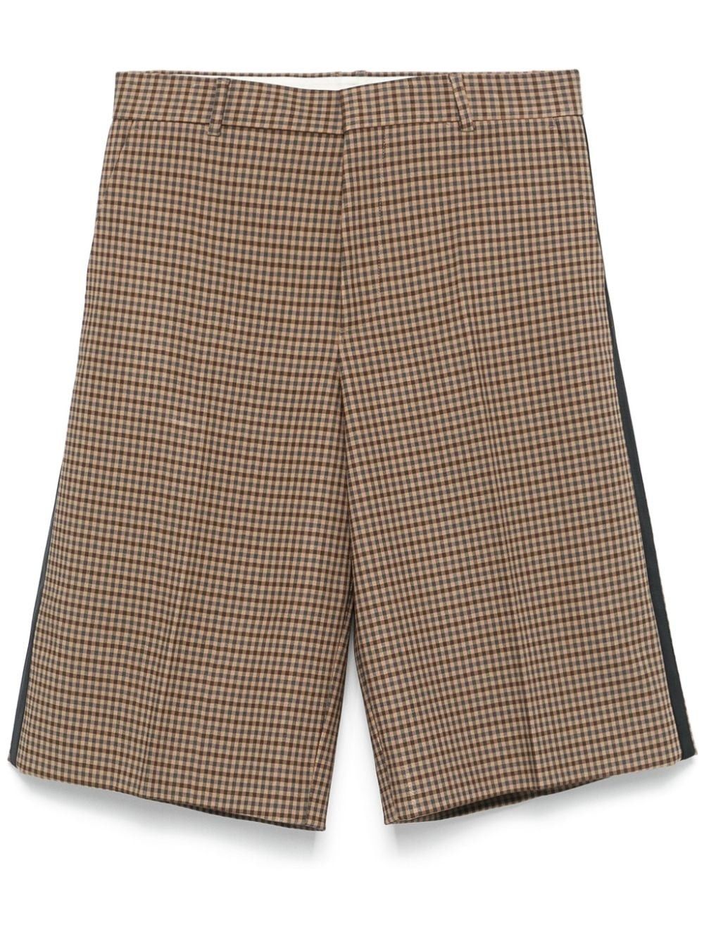 Wales Bonner o1mle0825 Dusk Shorts in Brown Size US 32 / EU 48 - 1 Thumbnail