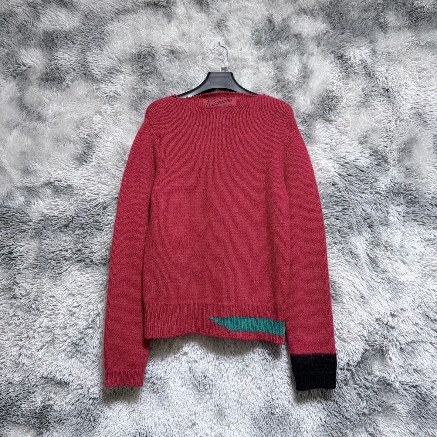 Raf Simons Raf Simons Red Sweater Designer Size US S / EU 44-46 / 1 - 1 Thumbnail