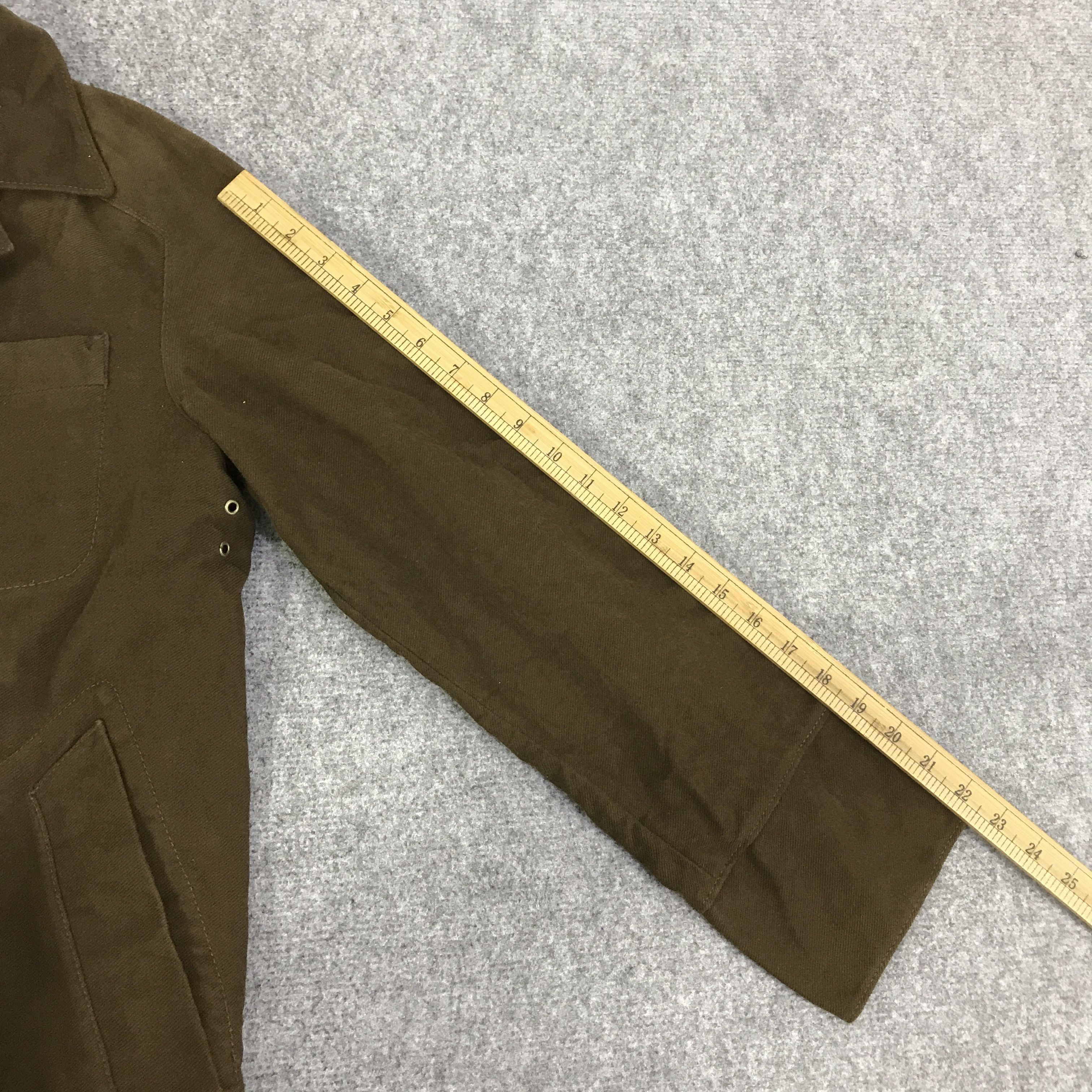 PPFM Vtg PPFM Japan Style Long Brown Jacket K101B7 Size US L / EU 52-54 / 3 - 6 Thumbnail