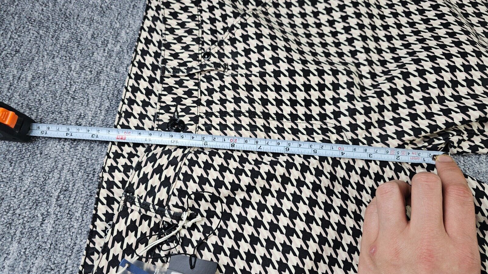 G-Star × Pharrell G-Star x Pharrell Elwood X52 Houndstooth 3D Jeans W28 Size 28" / US 6 / IT 42 - 13 Thumbnail