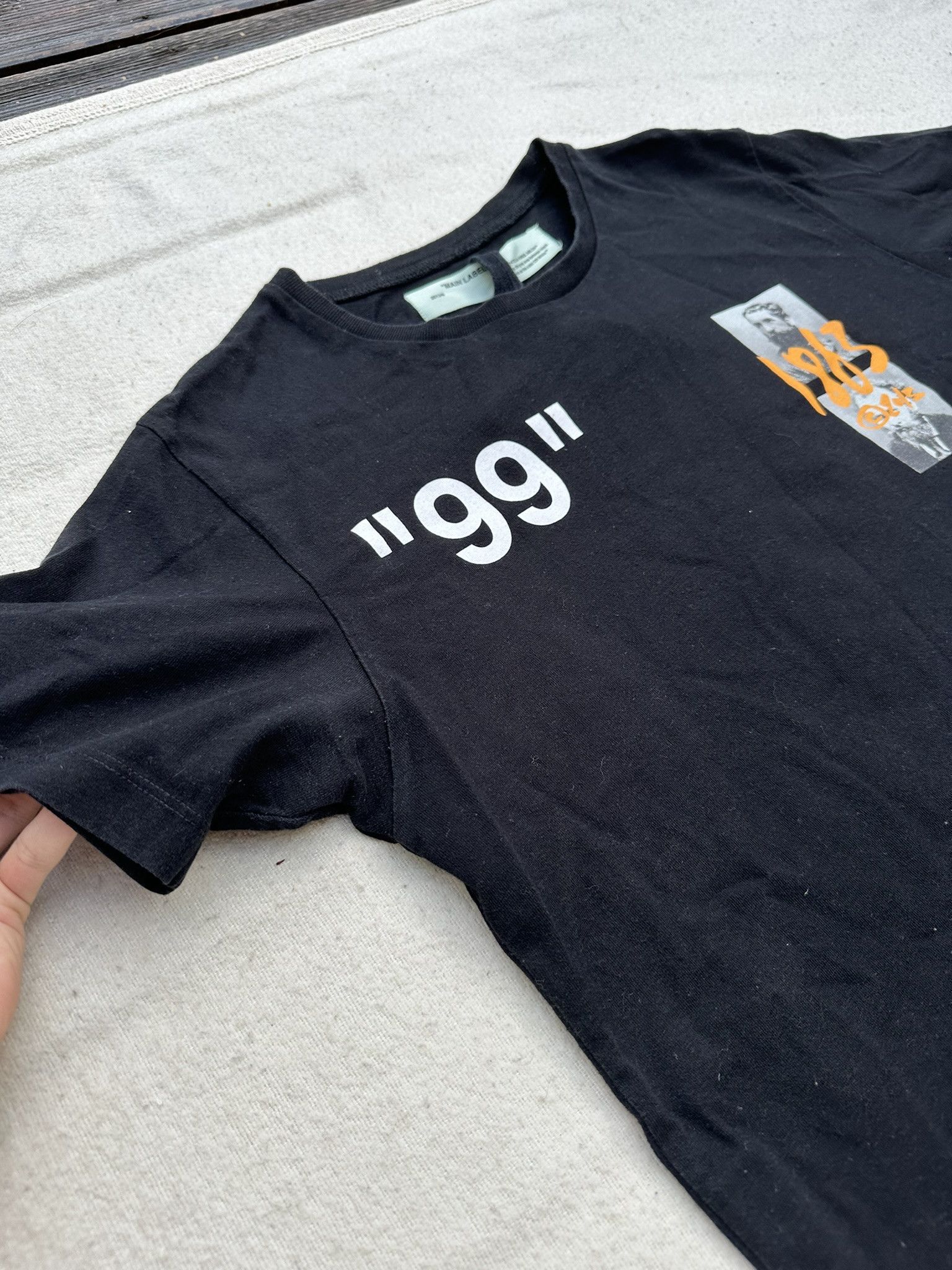 Off-White Off-White T-Shirt Summer 1863 Black Impressionism Logo Size US M / EU 48-50 / 2 - 4 Thumbnail