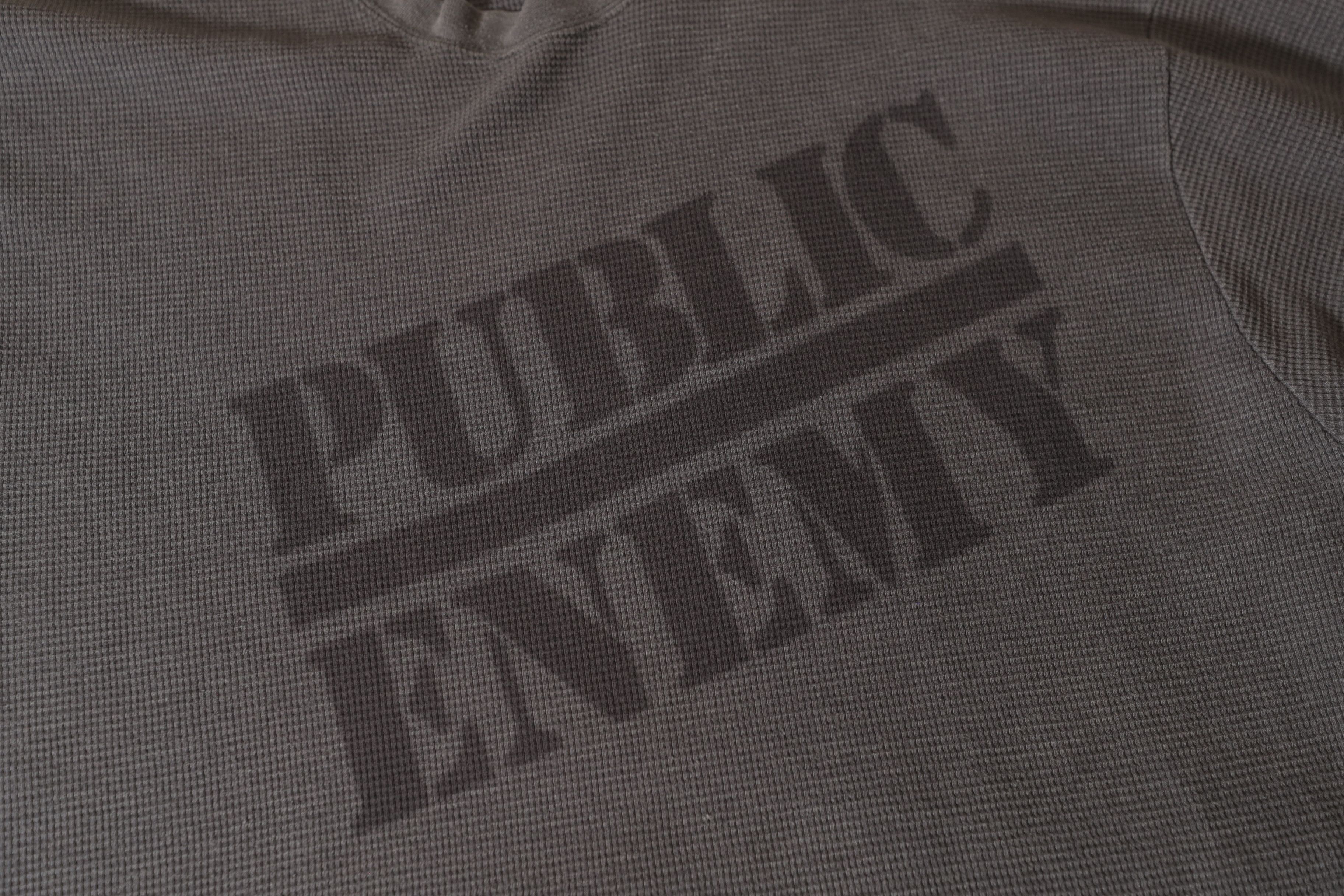 Public Enemy × Rap Tees × Vintage Public Enemy Long Sleeve Waffle Shirt (L) Size US XXL / EU 58 / 5 - 6 Thumbnail