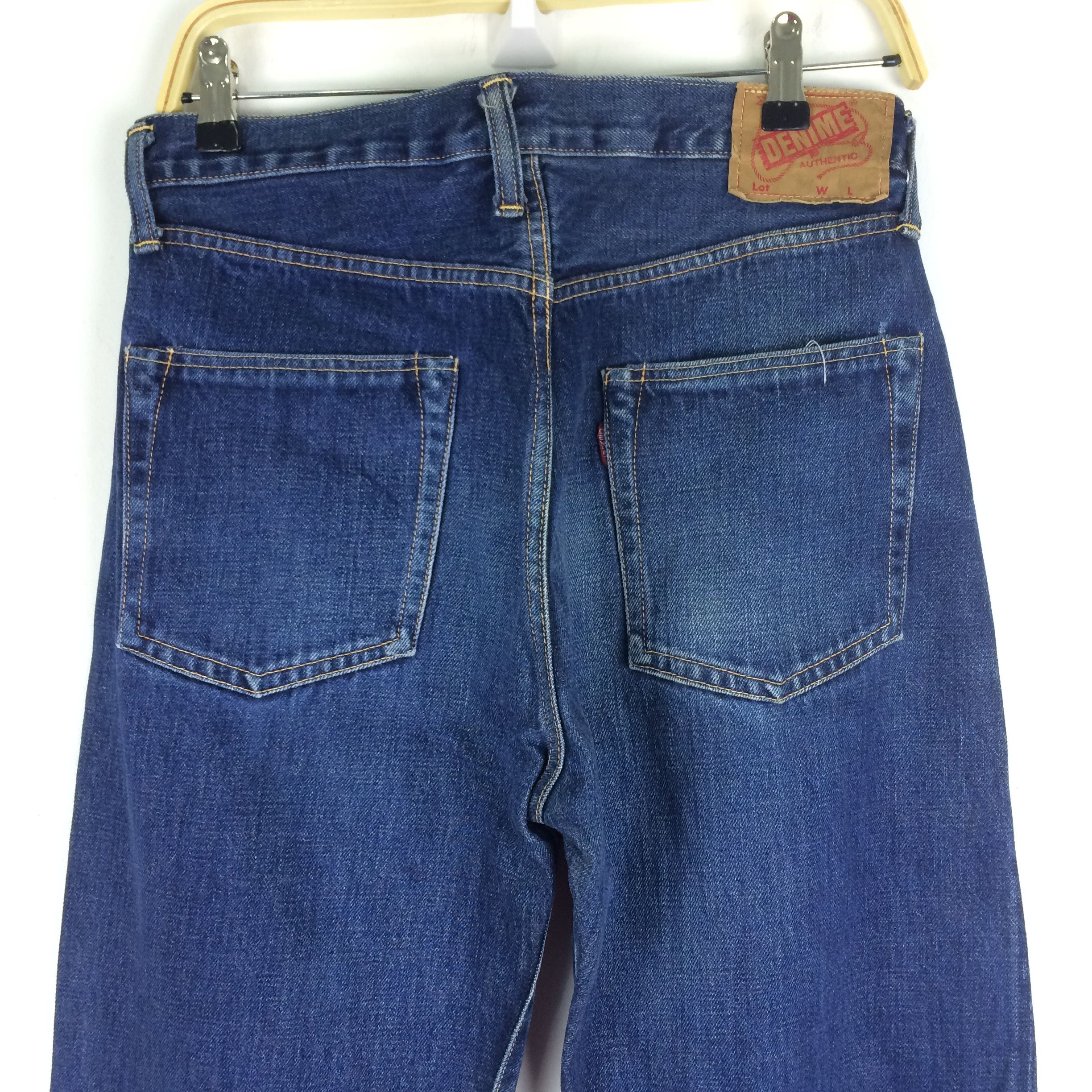 Denime × Japanese Brand X45 DENIME Japanese DENIM red selvedge jeans W31 Size US 31 - 2 Thumbnail
