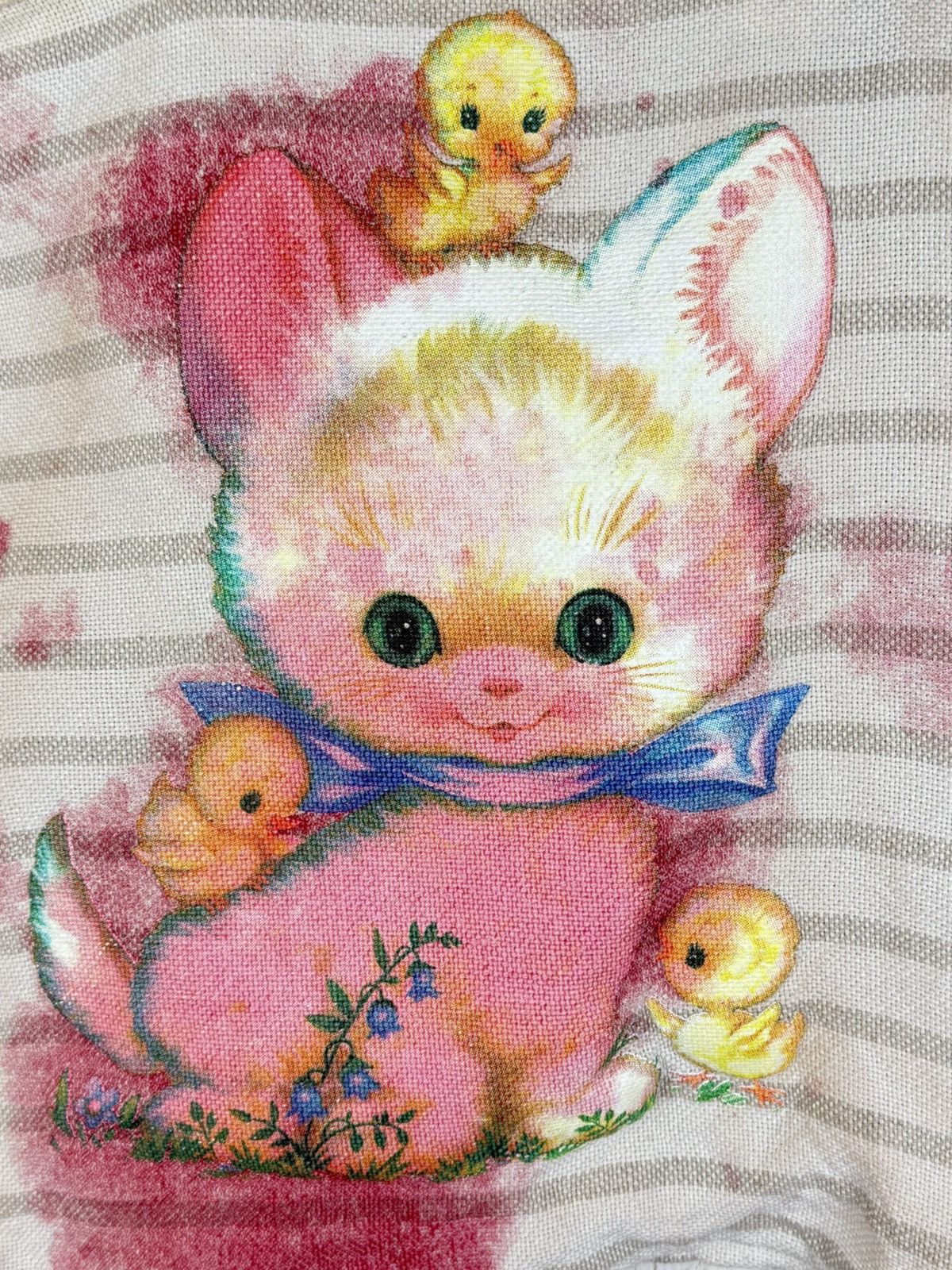 Vivienne Westwood Vivienne Westwood Vine Kitty Cat Cotton Tote Bag Size ONE SIZE - 3 Thumbnail