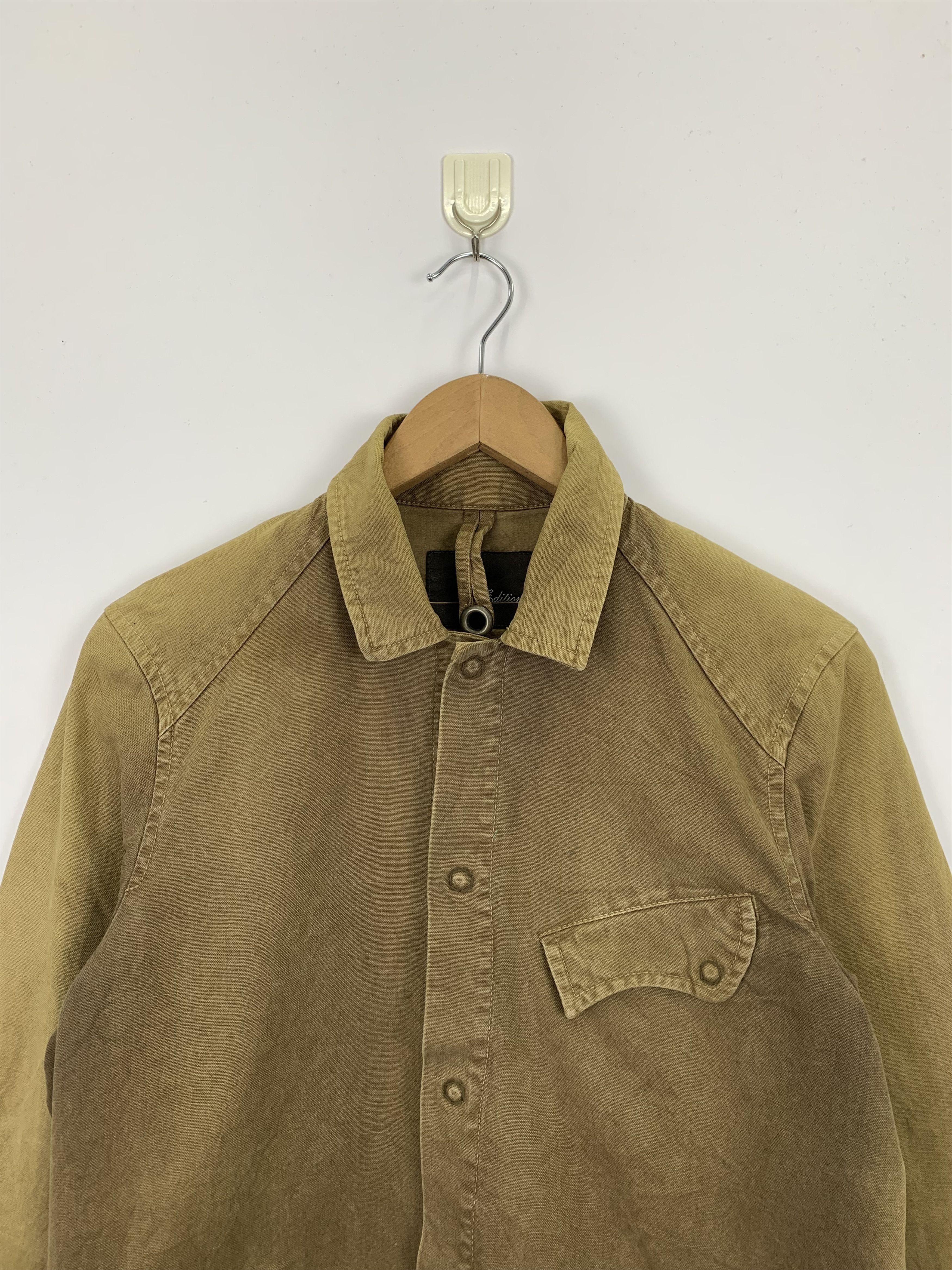 Vintage 90s Japanese Worker Denim Jacket J1048