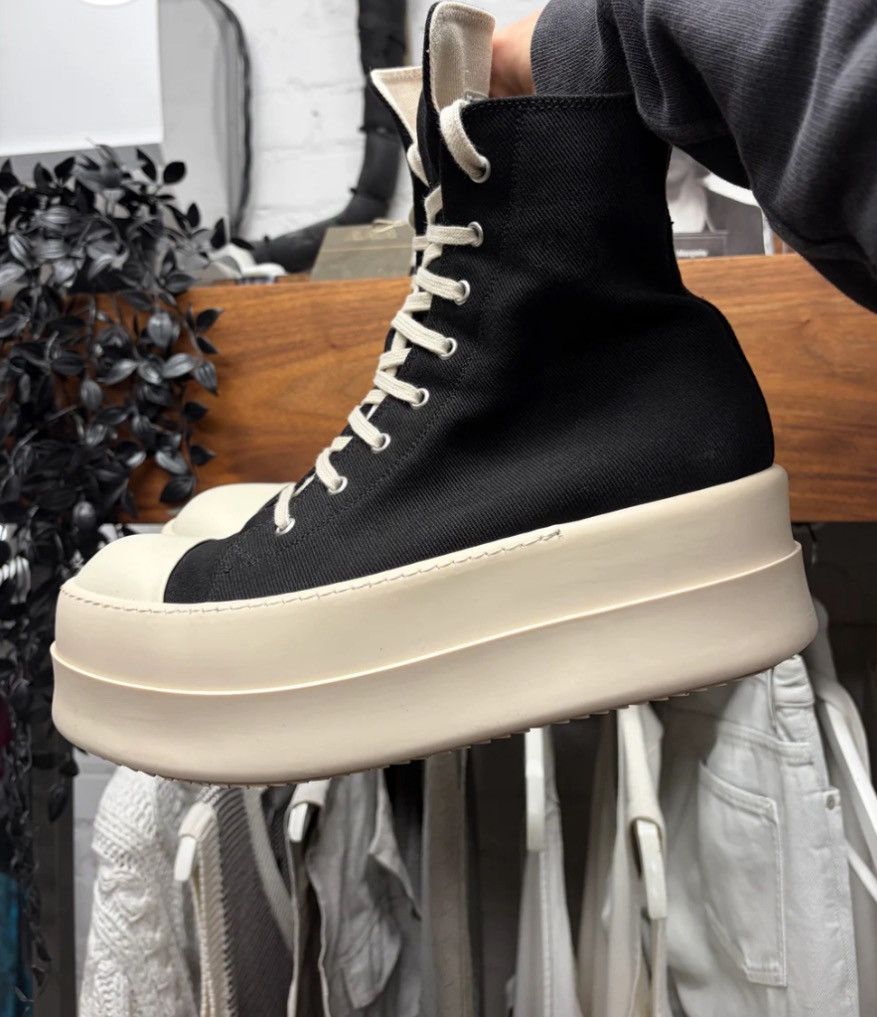 Rick Owens Rick owens double bumper drksdw ramones Size US 11 / EU 44 - 2 Thumbnail