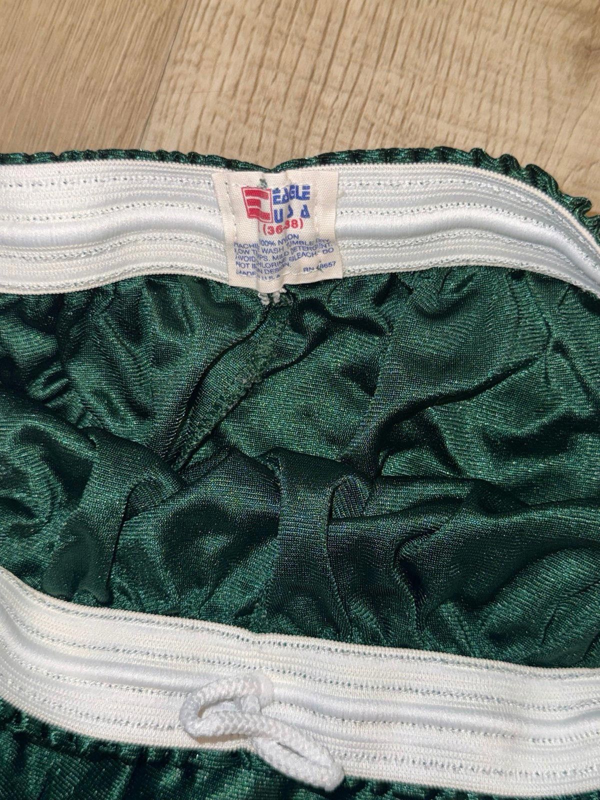 Other Eagle USA Silky Shiny Green Athletic Shorts Men’s LG-XL Size US 36 / EU 52 - 2 Thumbnail