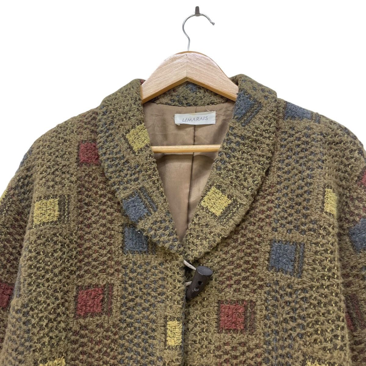 Issey Miyake 🔥Vintage Lemarais Pachtwork Jacket Size M / US 6-8 / IT 42-44 - 3 Thumbnail