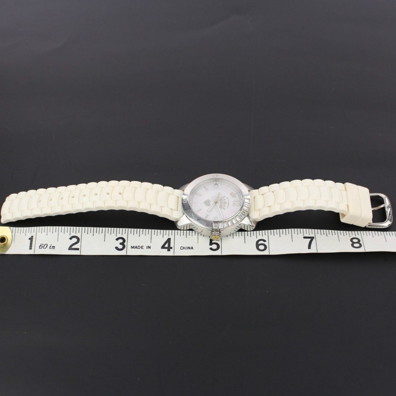Juicy Couture Juicy Couture BFF White Dial Watch Size ONE SIZE - 5 Thumbnail