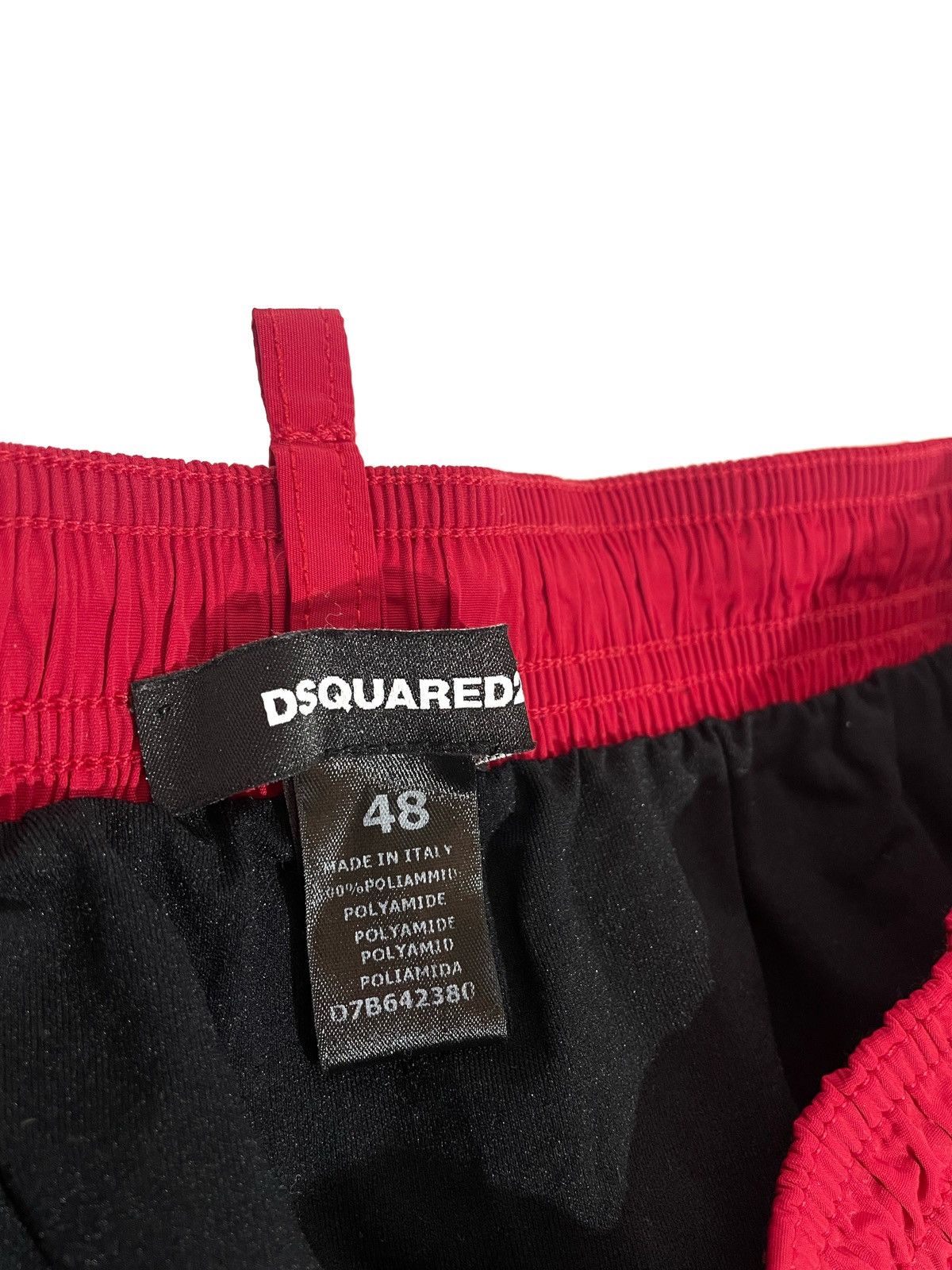 Dsquared2 Dsquared2 Red Icon Men Swimming Shorts Size 48/M Big Logo Size US 31 - 6 Thumbnail