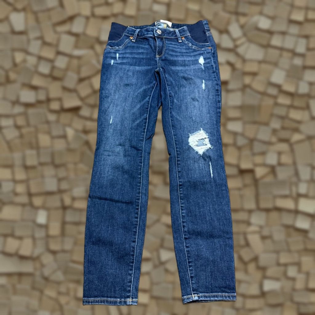 Gap GAP Denim Jeans Women's Size 2R Blue Maternity True Skinny Ankle Size 26" / US 2 / IT 38 - 1 Thumbnail