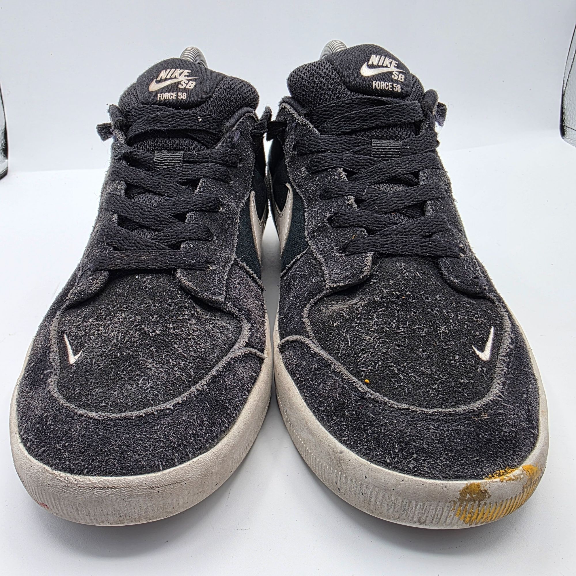 Nike Nike SB Force 58 Men Size 7 Black White Skateboard Skate Sho Size US 7 / EU 40 - 2 Thumbnail