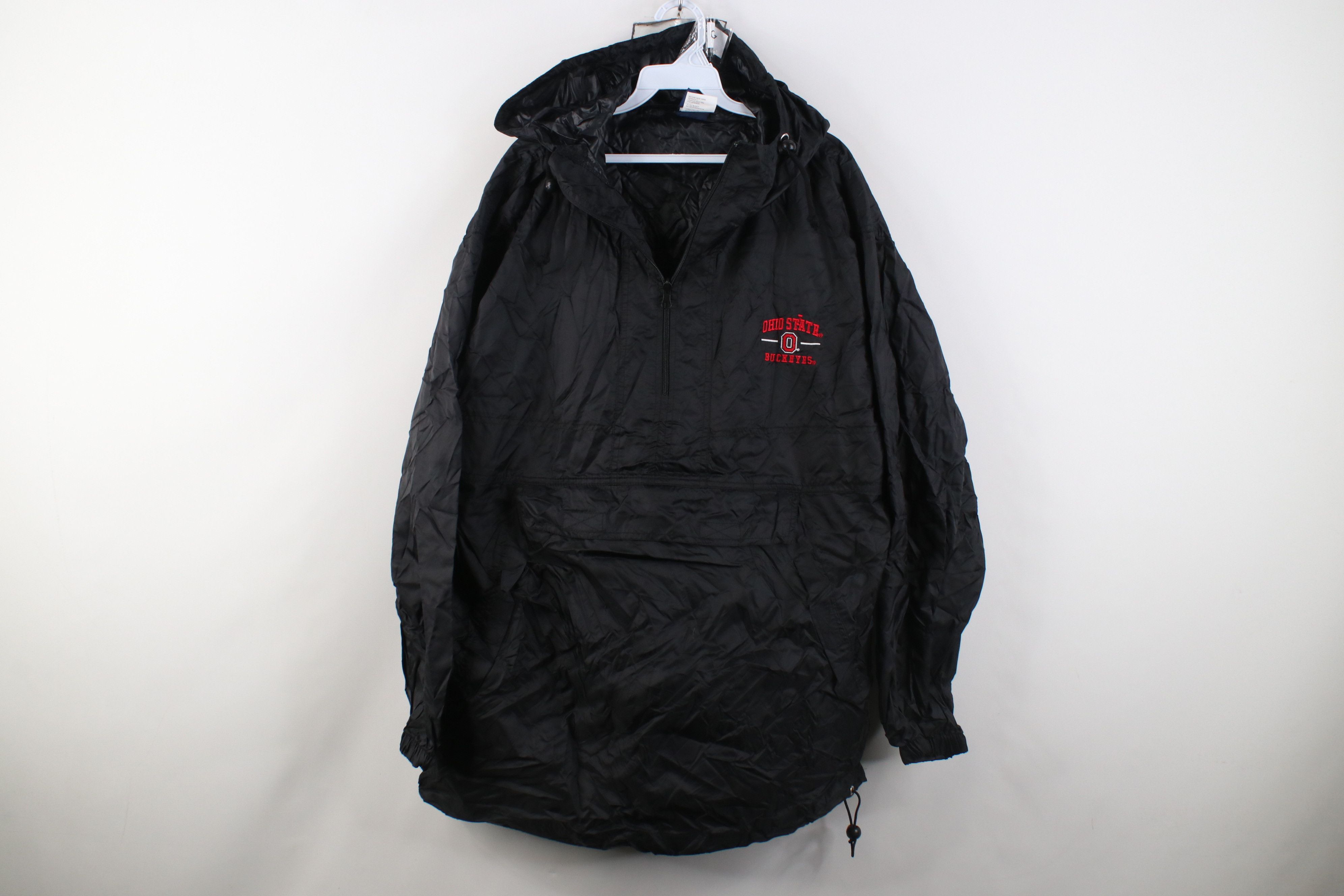 Vintage Vintage 90s Y2K Ohio State University Hooded Anorak Jacket Size US XL / EU 56 / 4 - 1 Thumbnail