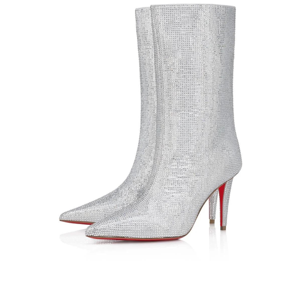 o1s1wg111024 Ankle Boots in Silver