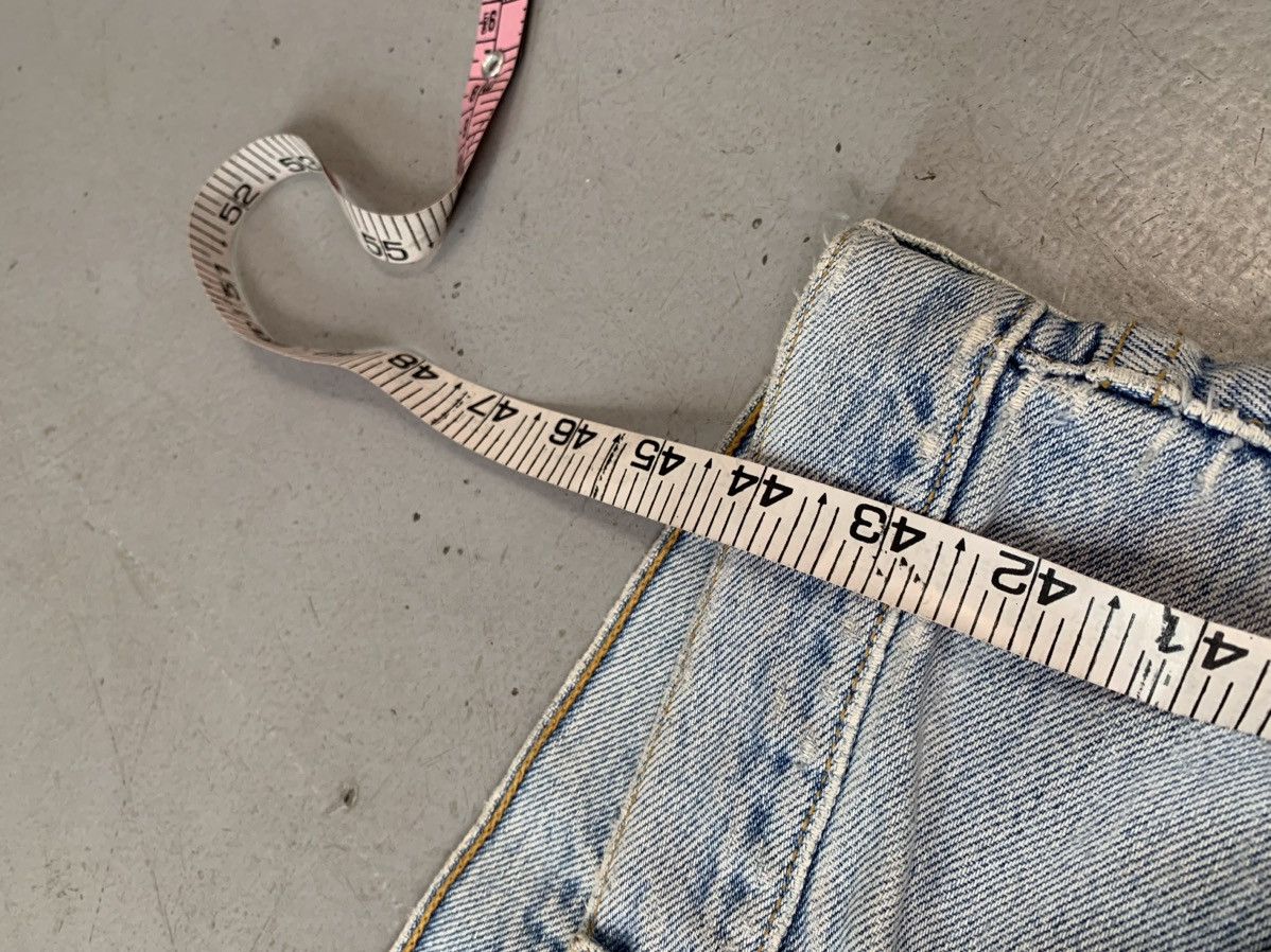 Levi's upcycled levis shashiko hand stitch baggy fit denim Size US 34 / EU 50 - 15 Thumbnail