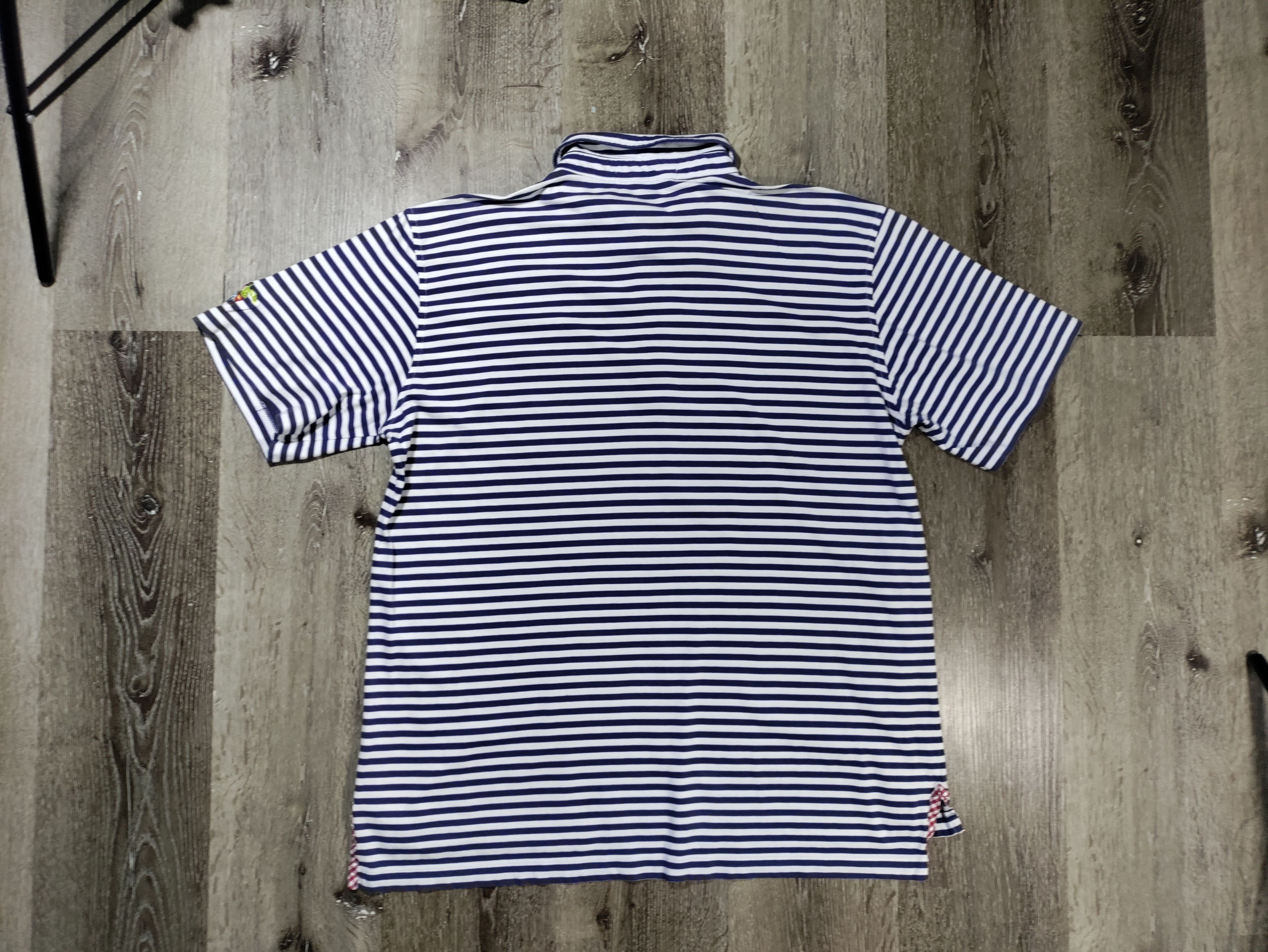 Designer Bald Head Blues Polo Shirt Size US XL / EU 56 / 4 - 2 Thumbnail