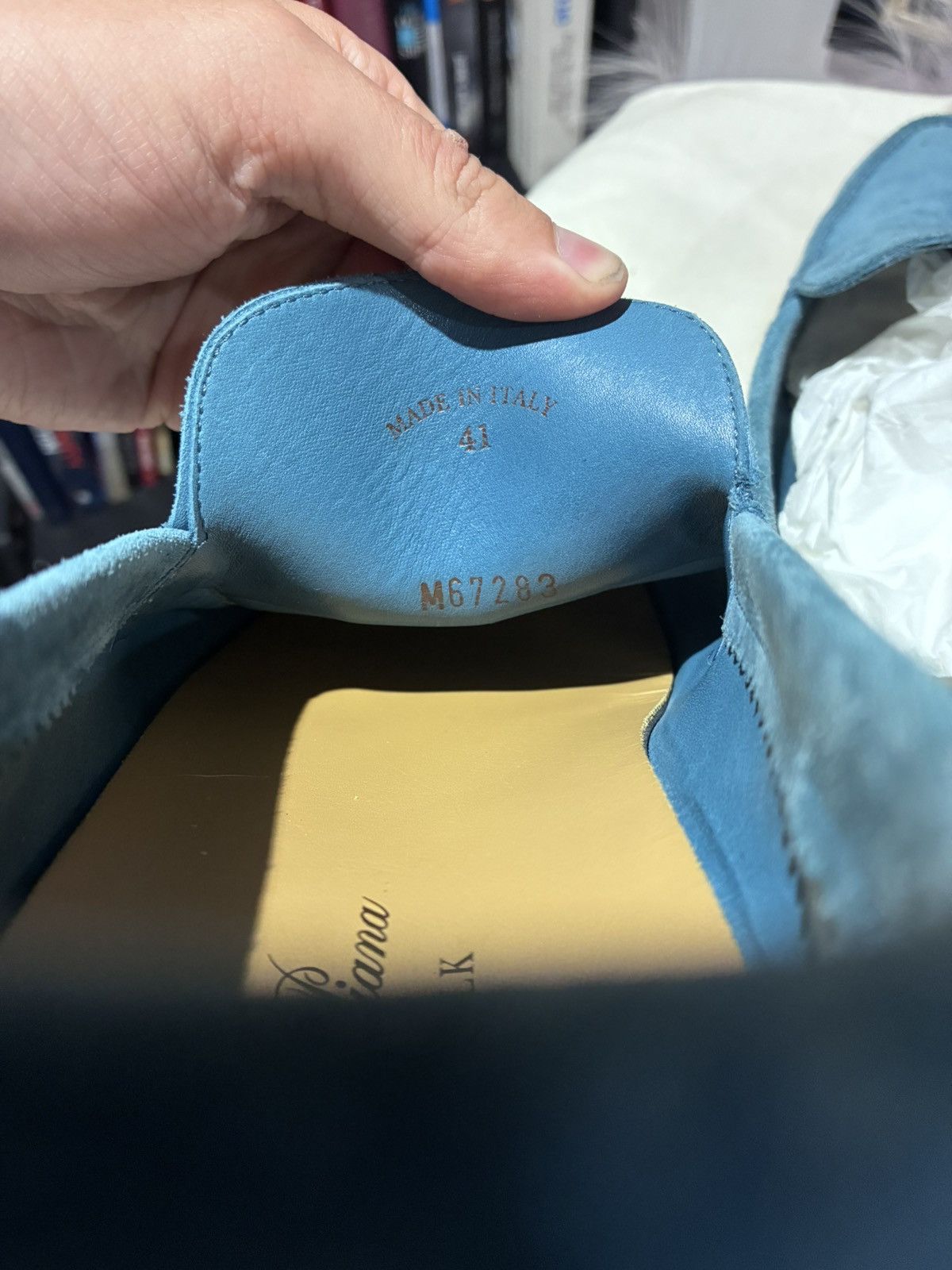 Loro Piana Loro piana light blue summer walk uk 7 eu 41 Size US 8 / EU 41 - 6 Thumbnail