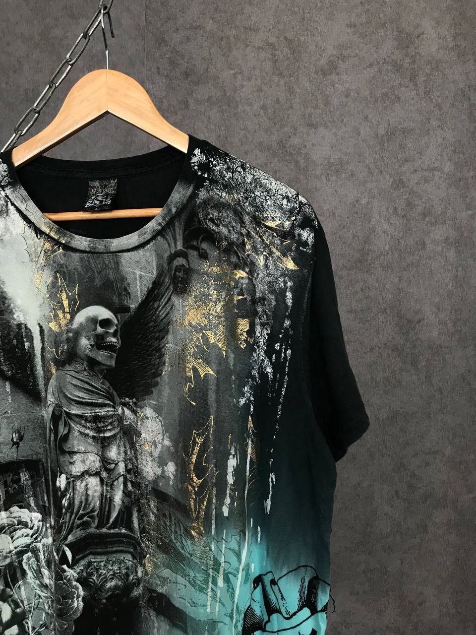 Other Embrace Change made in USA skulls art tee Size US XL / EU 56 / 4 - 2 Thumbnail