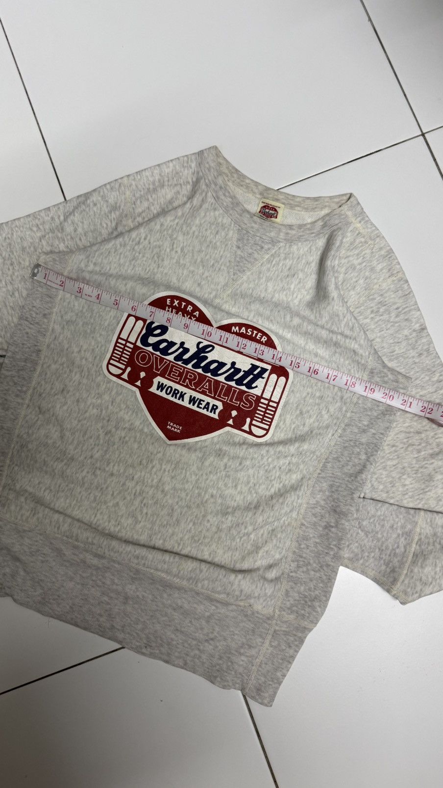 Carhartt Vintage carhartt 50s sweatshirts OG rare item Size US L / EU 52-54 / 3 - 3 Thumbnail