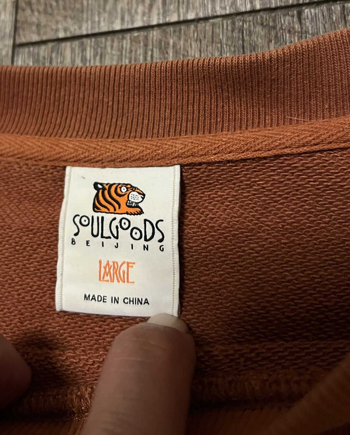 Other SOULGOODS Beijing Tiger Crewneck Sweater size Large Size US L / EU 52-54 / 3 - 5 Thumbnail