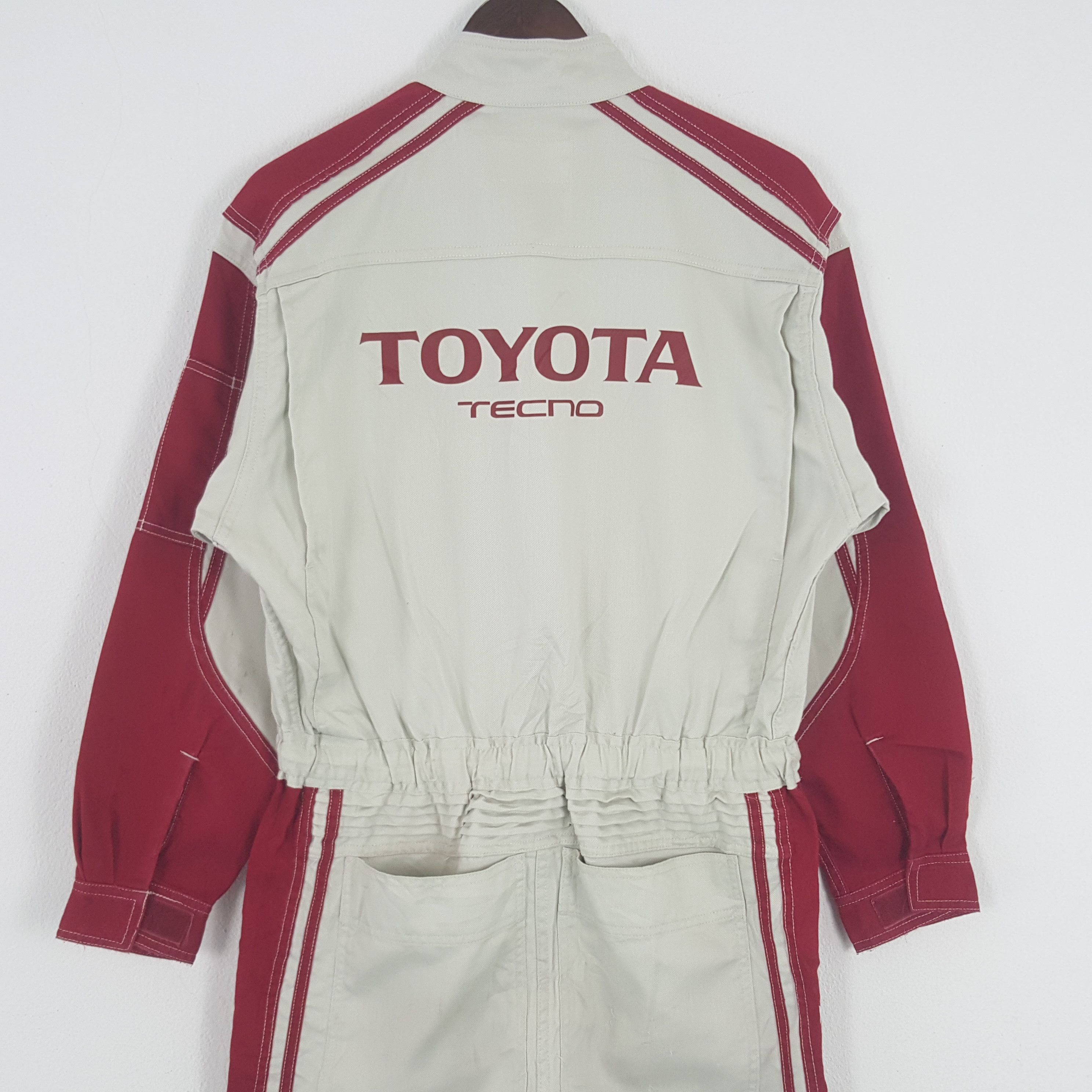 Japanese Brand × Vintage Vintage TOYOTA Tecno Motorsports Japan Brand Coverall Size US M / EU 48-50 / 2 - 2 Thumbnail
